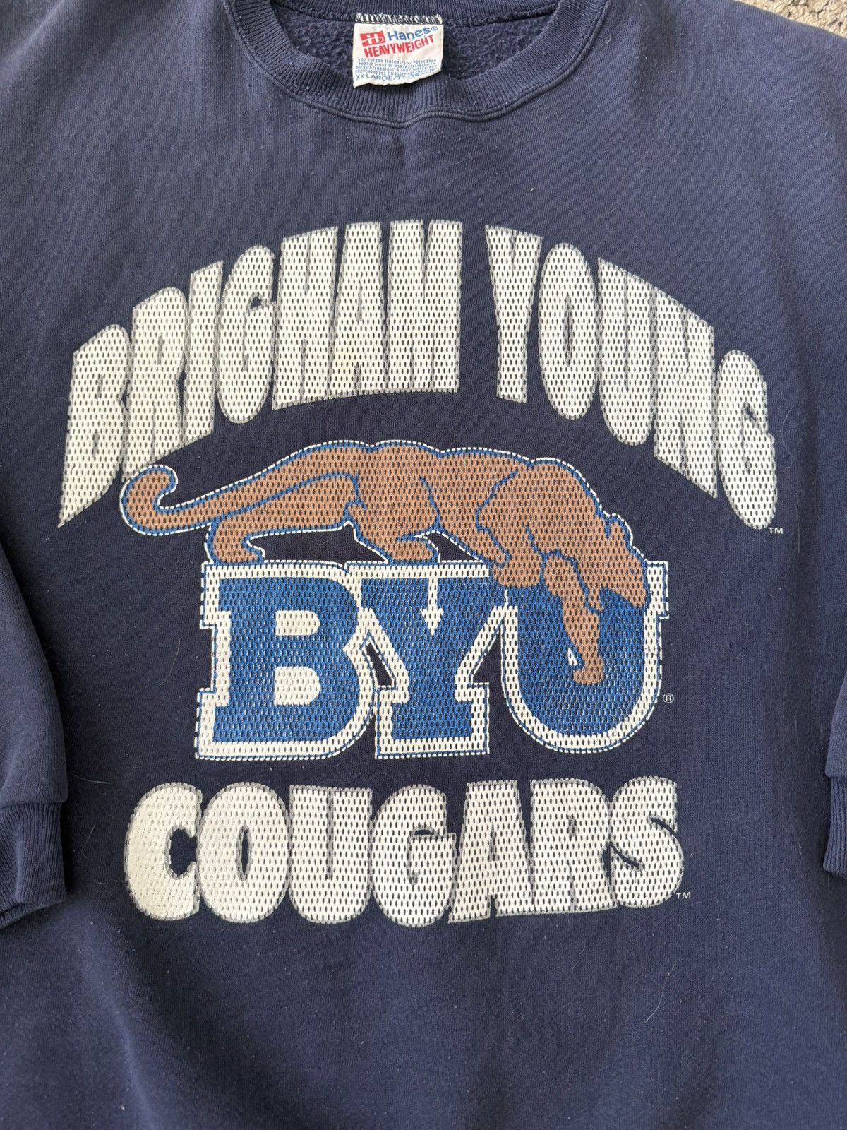 Vintage Vintage Birmingham Young University (BYU) Sweatshirt Size US XXL / EU 58 / 5 - 2 Thumbnail