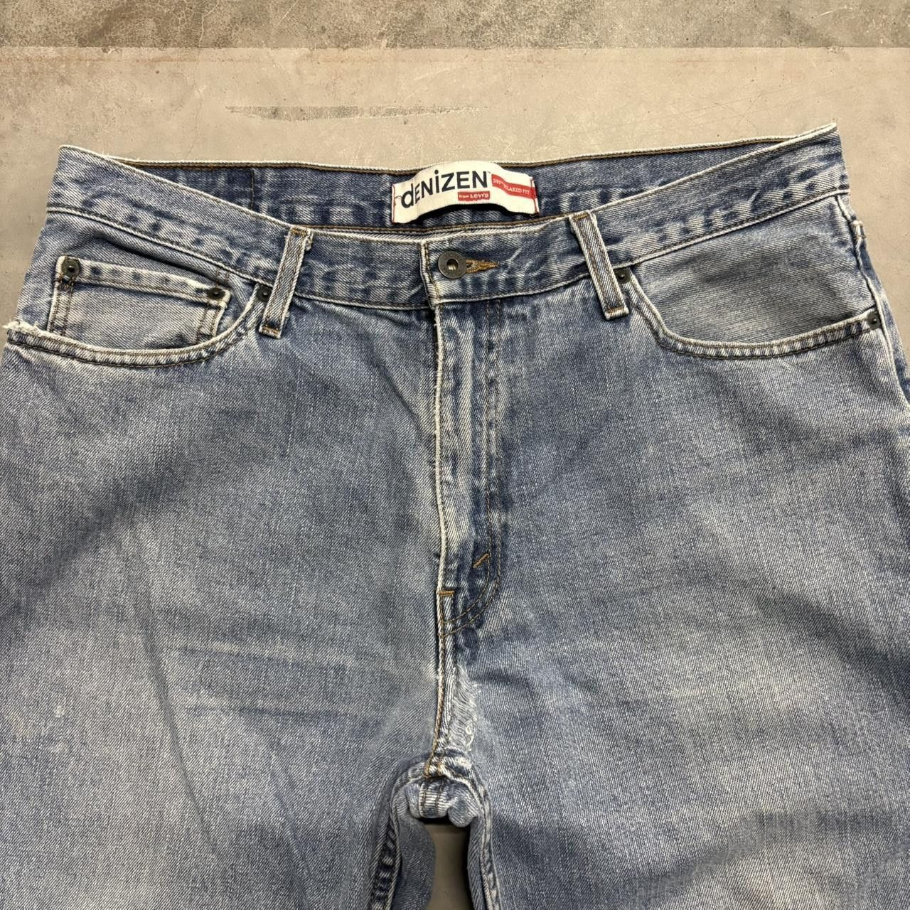 Vintage Crazy Vintage Y2K/2000s Baggy Medium Wash Denim Jeans! Size US 36 / EU 52 - 4 Thumbnail