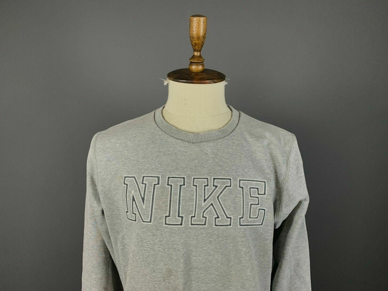 Nike Nike Vintage Spell Out Big Logo Sweatshirt Jumper Size M Size US M / EU 48-50 / 2 - 2 Thumbnail