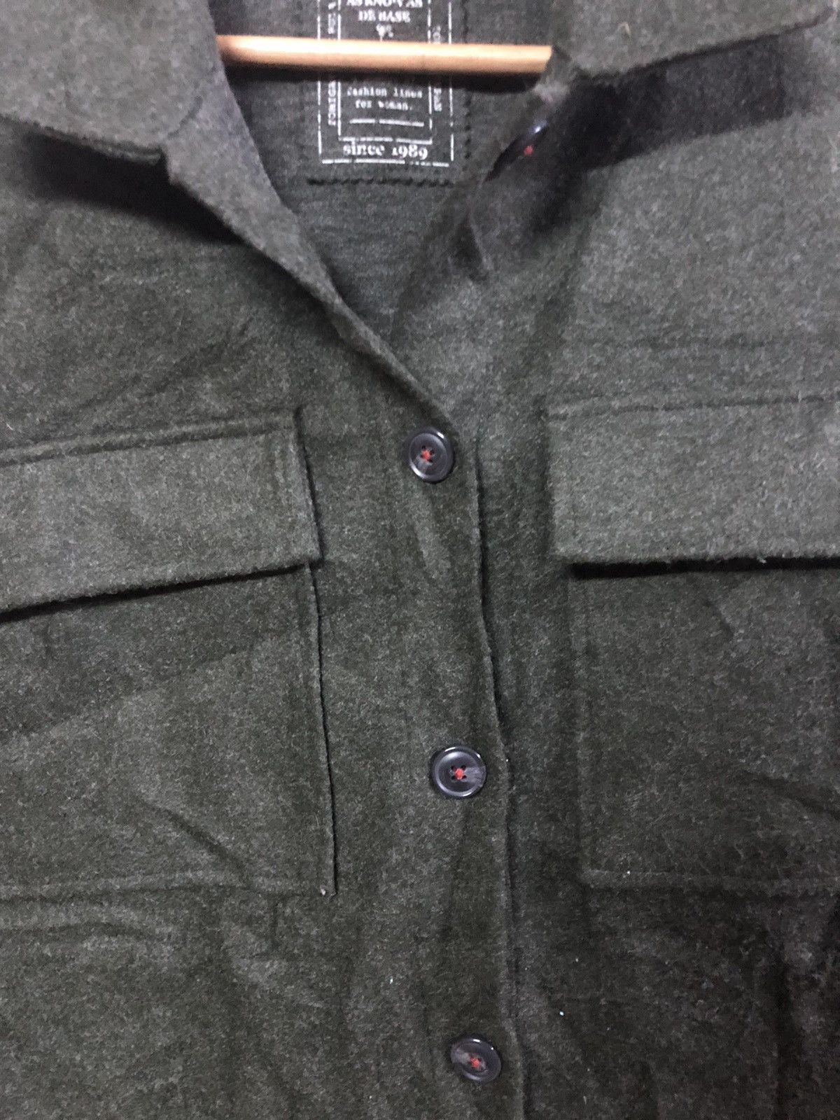 Designer × Issey Miyake × Japanese Brand Tomigaya Shibuya Double pockets Wool Jacket Size US M / EU 48-50 / 2 - 4 Thumbnail