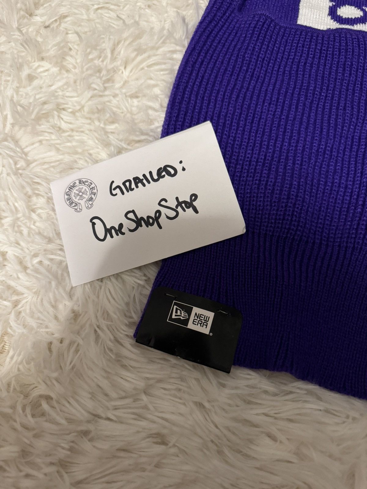 Supreme Supreme x New Era Balaclava Purple Size ONE SIZE - 3 Thumbnail