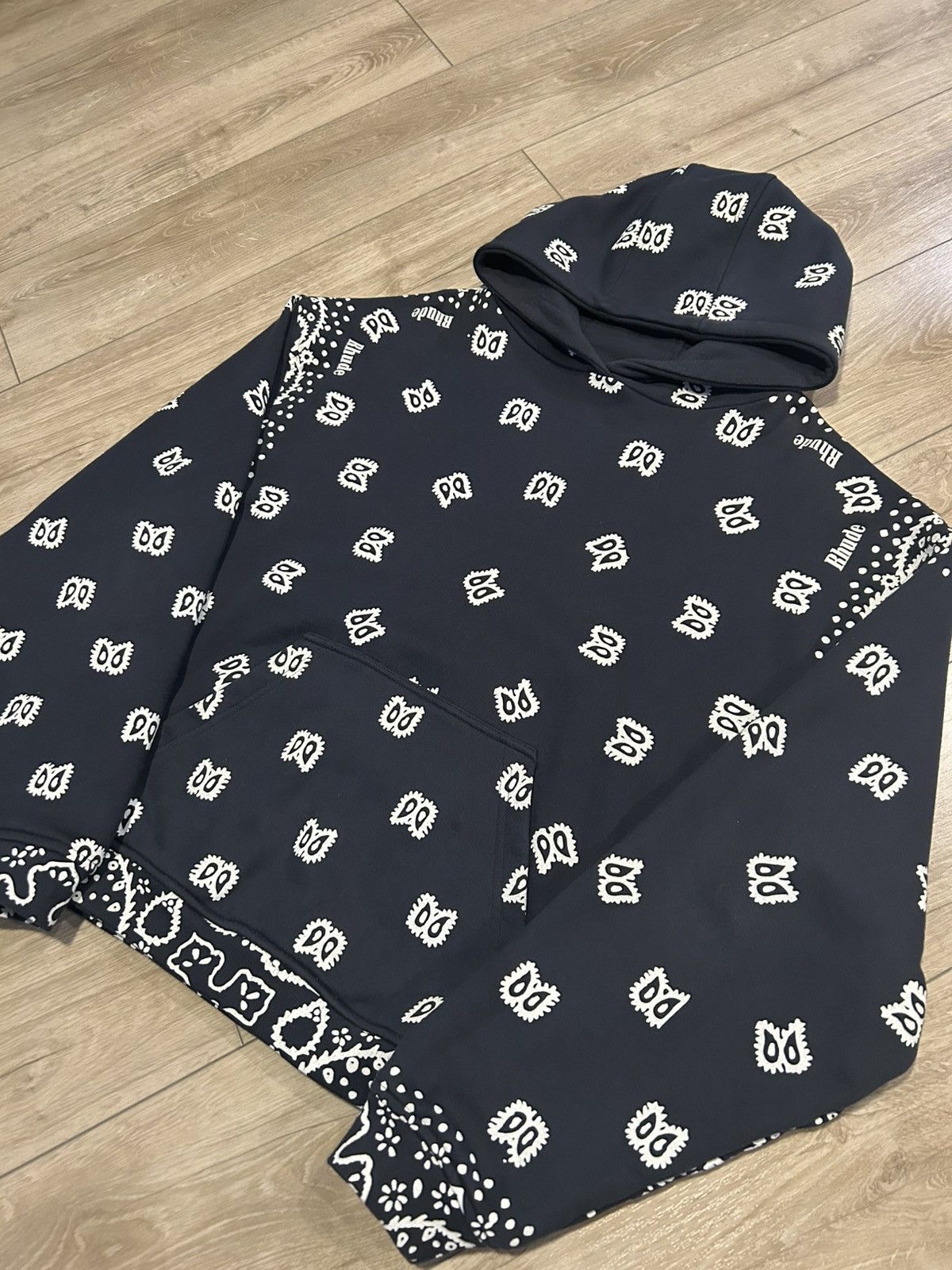Rhude Rhude Bandana Print Hoodie Size US XL / EU 56 / 4 - 4 Thumbnail