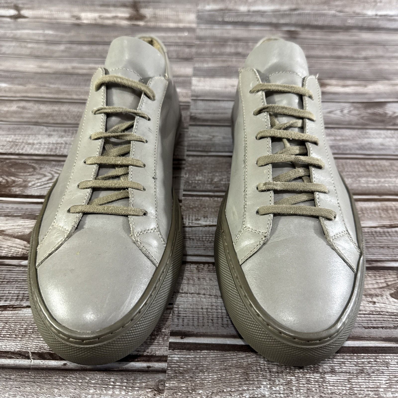Common Projects Common Projects Achilles Low Sneakers 1528 Size US 12 EU 45 Size US 12 / EU 45 - 2 Thumbnail