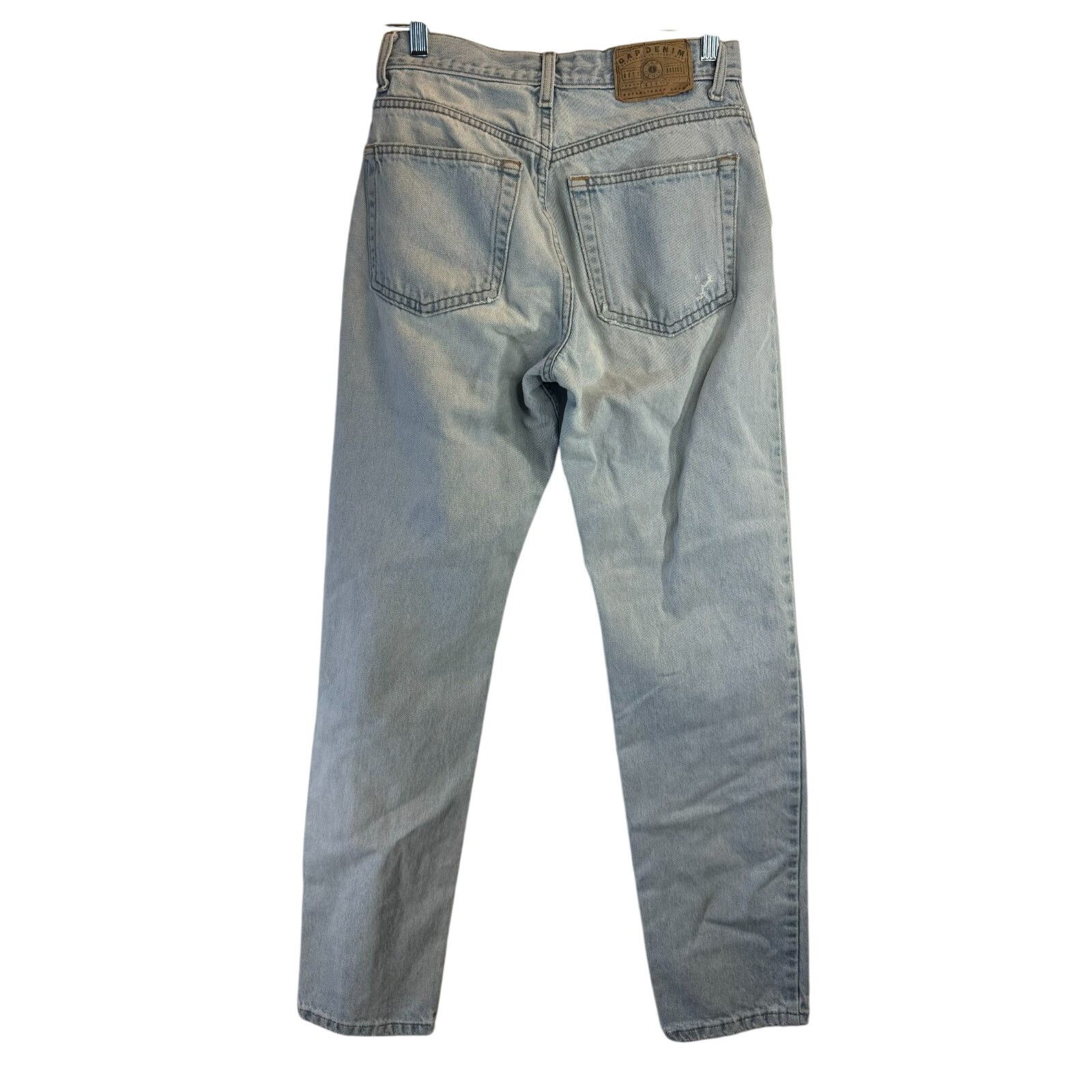 Gap Vintage 90s GAP Loose Fit Jeans Made USA Distressed size 4 Size 27" / US 4 / IT 40 - 4 Thumbnail