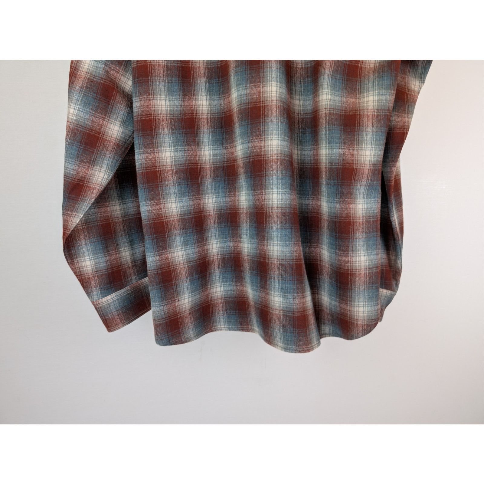 Maison Margiela × Pendleton o1rshd1 Pendleton Checked Wool Button up Shirt in Rust Size US S / EU 44-46 / 1 - 13 Thumbnail