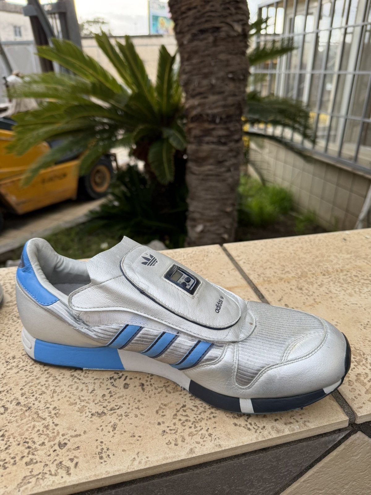 Adidas Adidas Micropacer Metallic Silver Shoes 2005 Vintage Size US 11.5 / EU 44-45 - 5 Thumbnail