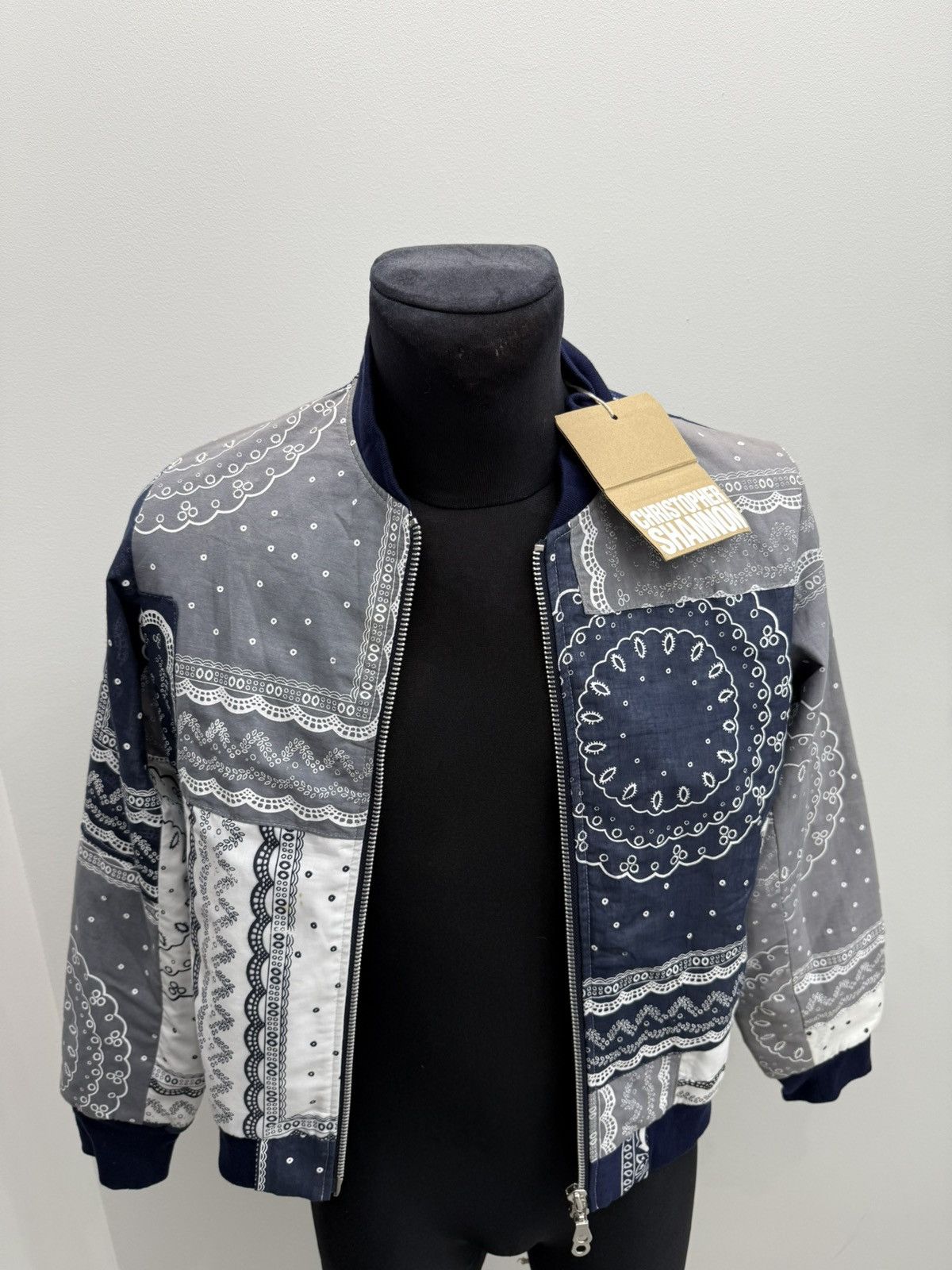 Christopher Shannon Christopher Shannon Paisley Bandana Bomber Jacket Size US S / EU 44-46 / 1 - 1 Thumbnail