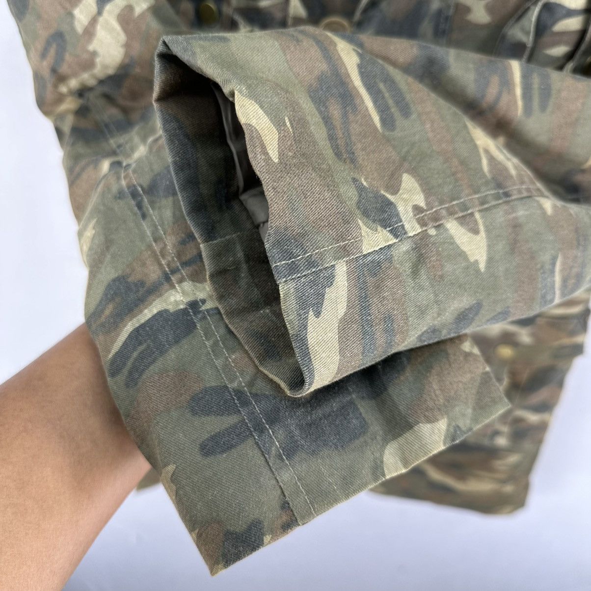 If Six Was Nine Vintage Parka Camo Fur Hoodie Punk LGB Style by Body Shake Size XS / US 0-2 / IT 36-38 - 15 Thumbnail