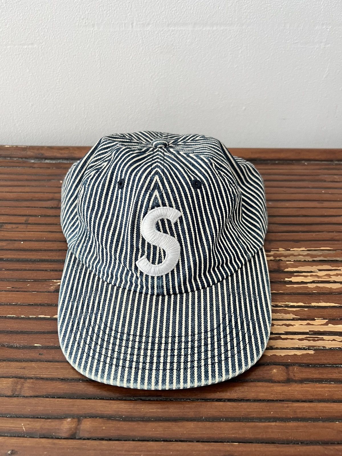 Supreme Supreme Hickory Stripe Denim strap back | Grailed