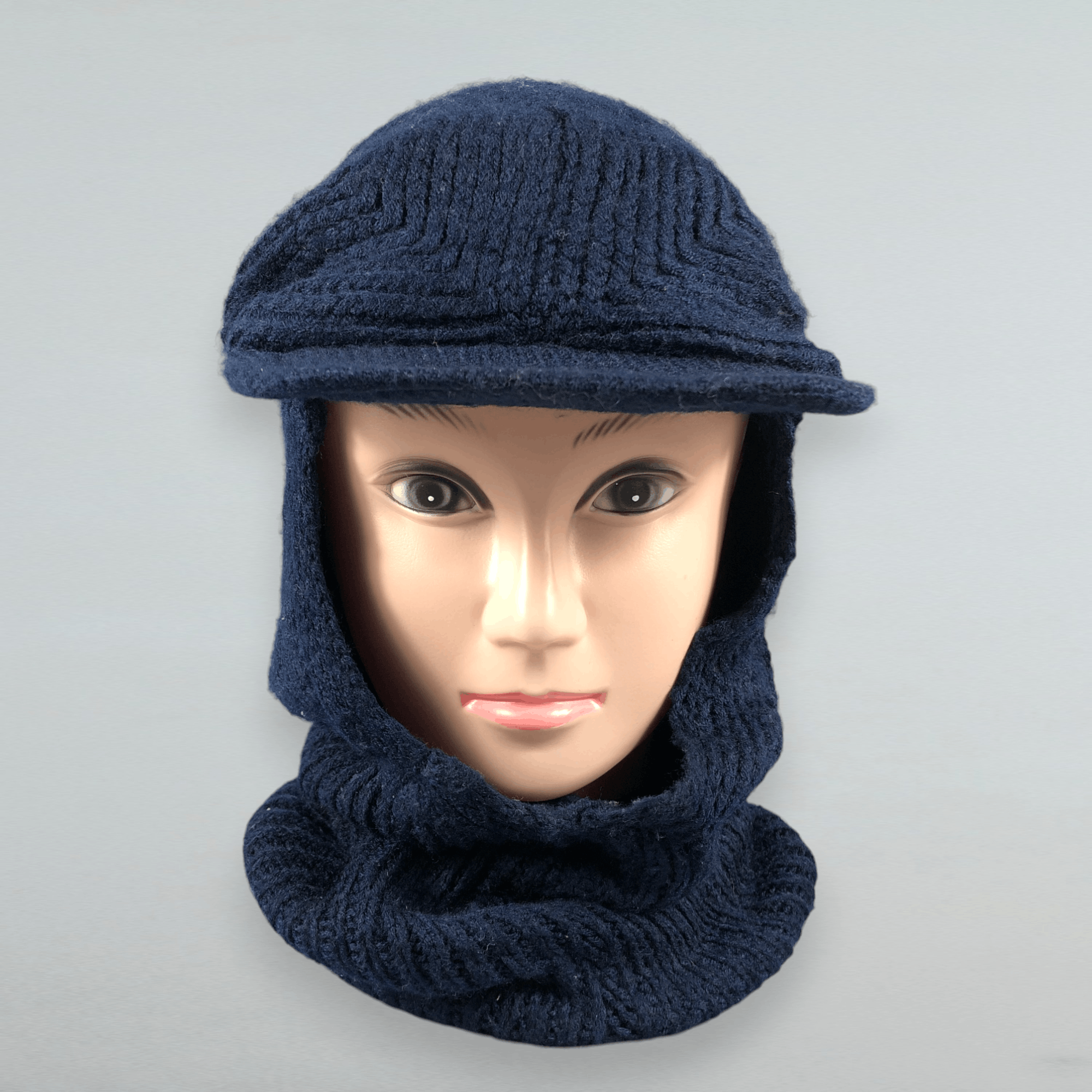Japanese Brand Winter Knit Hat ring Scarves Size ONE SIZE - 1 Thumbnail