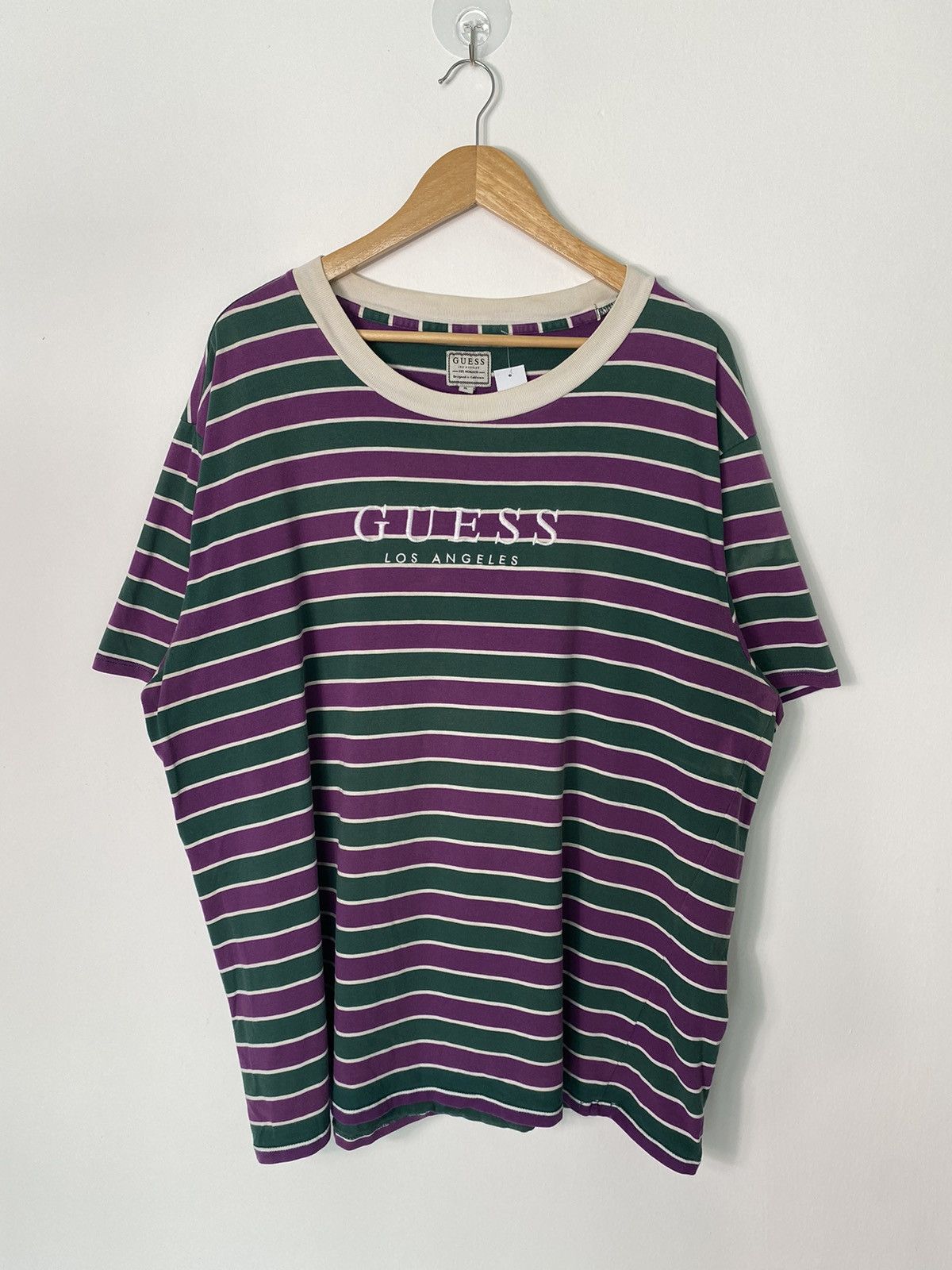 Guess Guess Classic Stripe T-shirt Size US XL / EU 56 / 4 - 1 Thumbnail