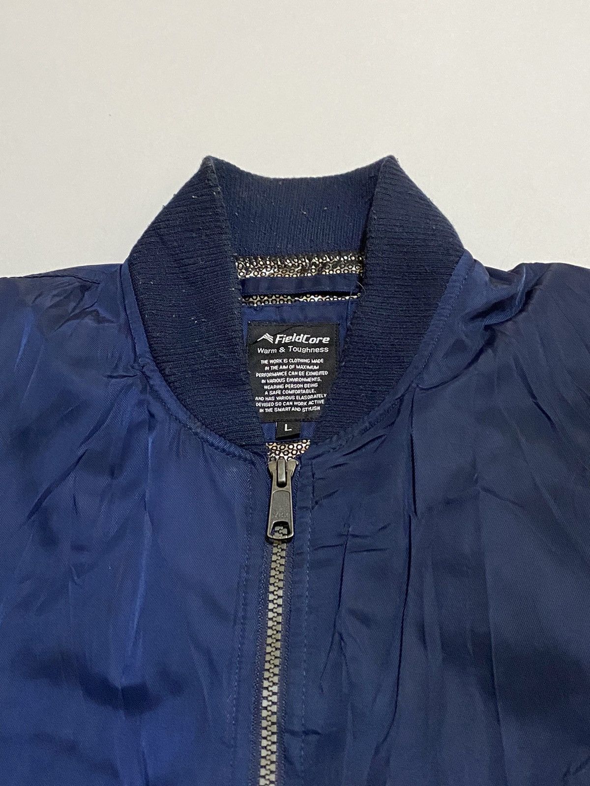 Japanese Brand Fieldcore Heat Assist Bomber Jacket Size US L / EU 52-54 / 3 - 3 Thumbnail