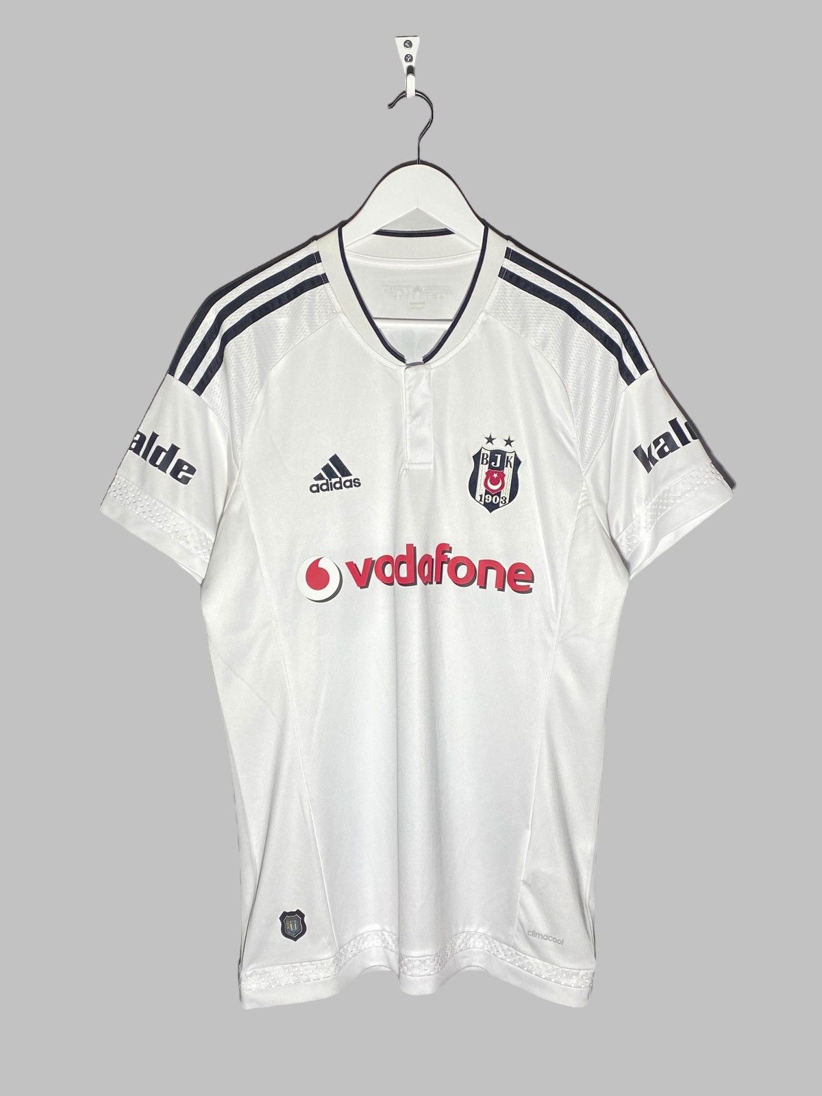 Adidas Adidas Besiktas 2015/16 Home Football Shirt Size US L / EU 52-54 / 3 - 1 Thumbnail
