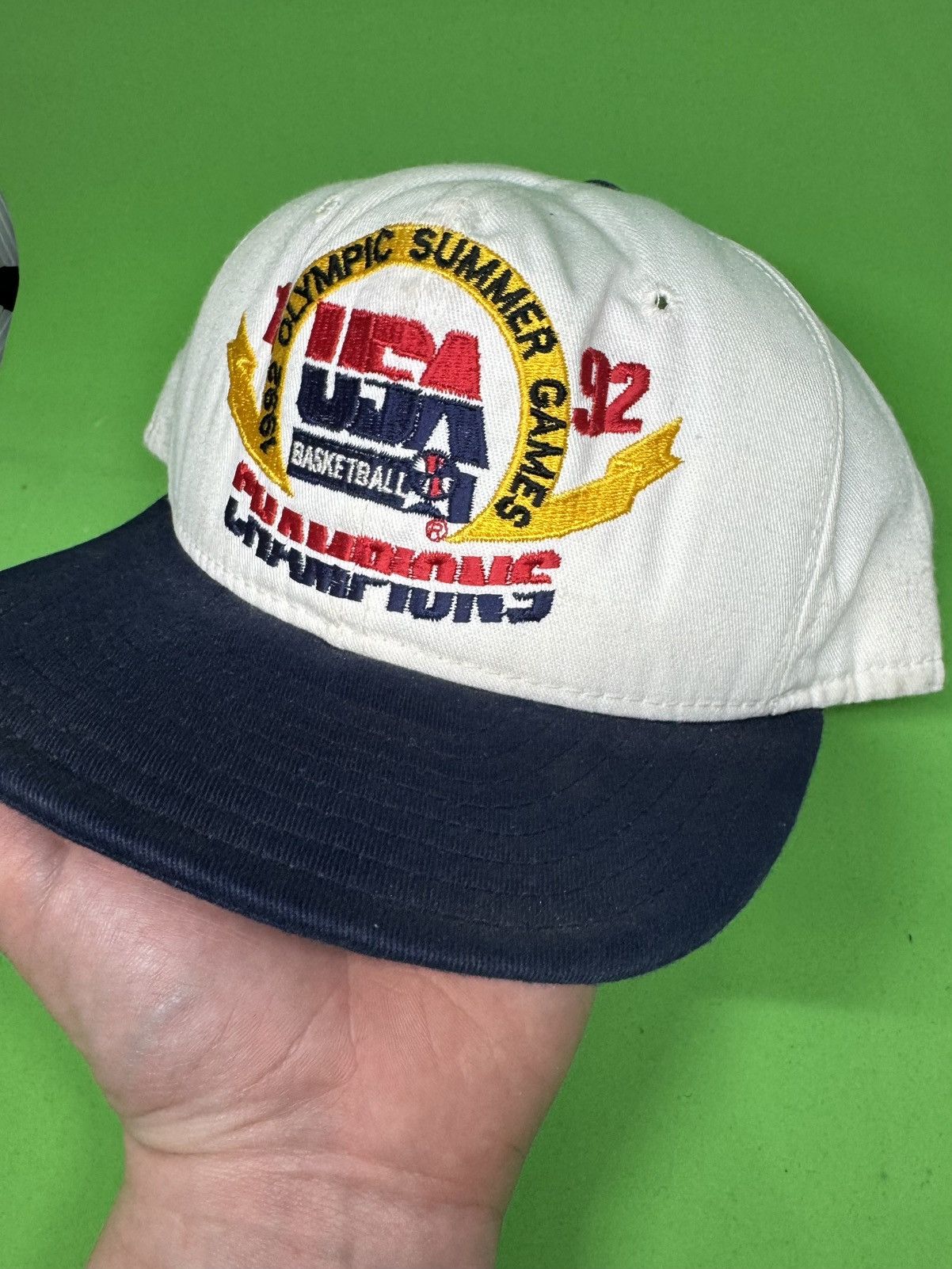 Vintage 1992 Summer Olympics USA Basketball Vintage Hat Snapback Size ONE SIZE - 2 Thumbnail