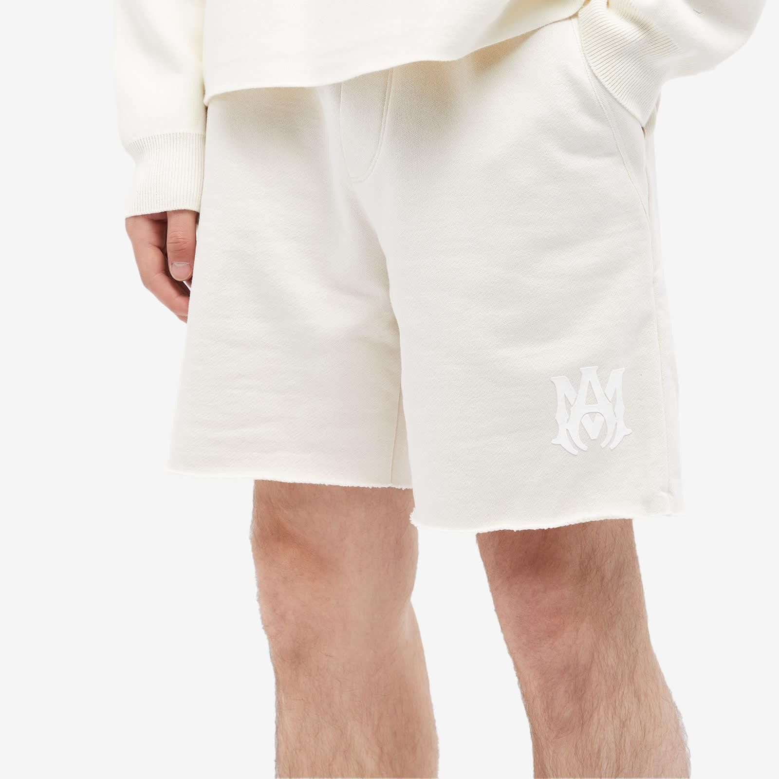 Amiri o1mle0925 MA Logo Short in Alabaster White Size US 38 / EU 54 - 4 Thumbnail