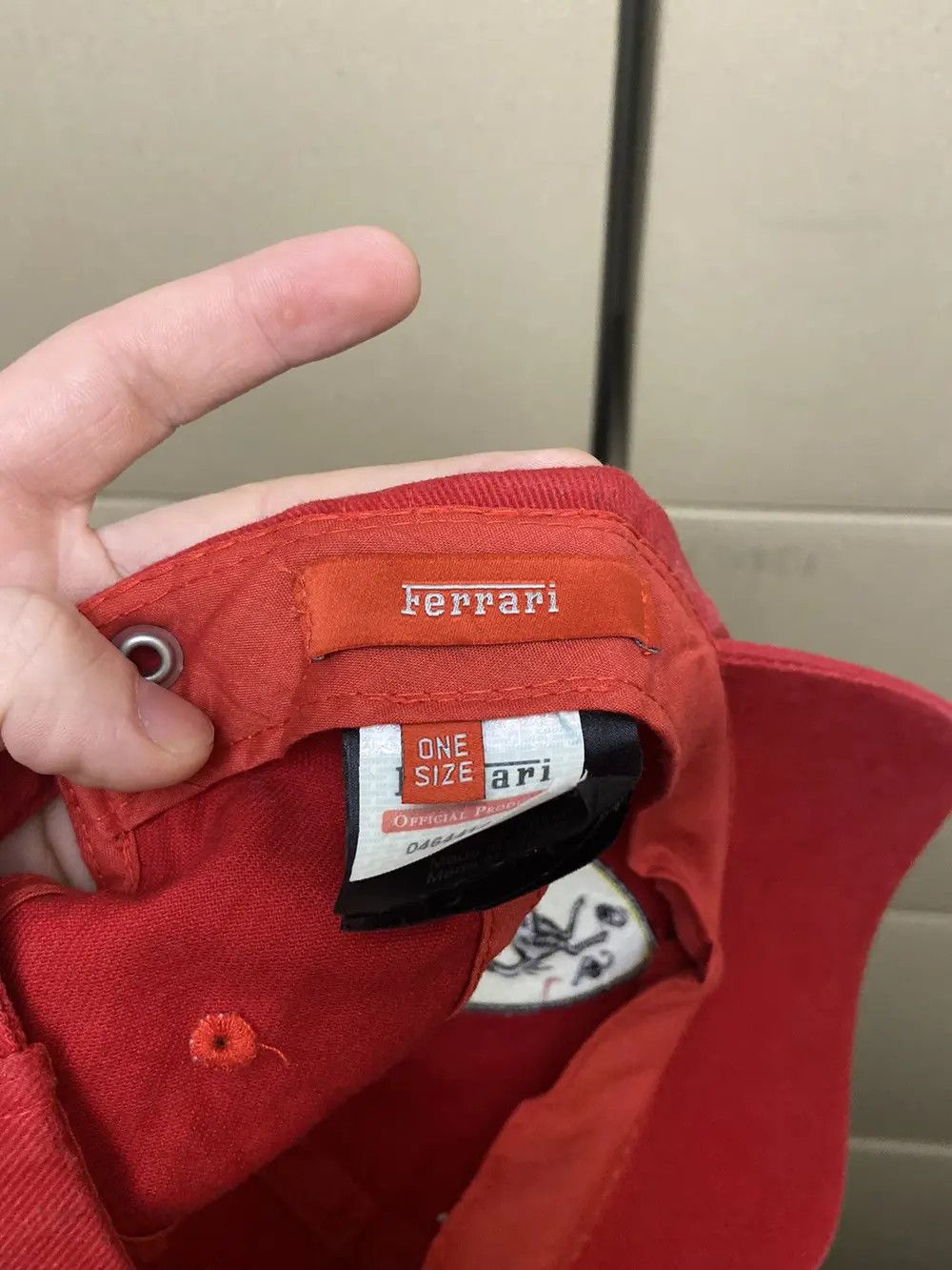 Ferrari VINTAGE FERRARI RACING CAP DAD HUBLOT HAT Y2K FORMULA UNO F1 Size ONE SIZE - 10 Thumbnail