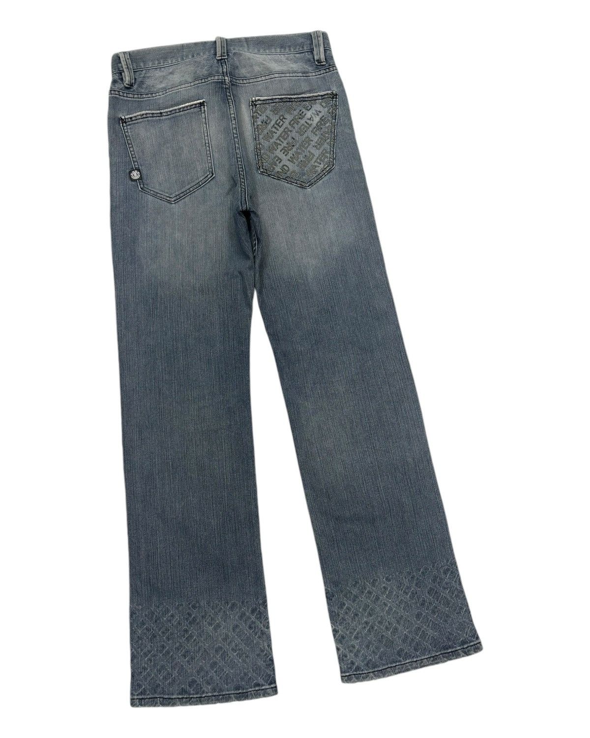 Element × Tornado Mart VINTAGE ELEMENT CLAW MARK DISTRESSED DENIM JEANS Size US 30 / EU 46 - 6 Thumbnail