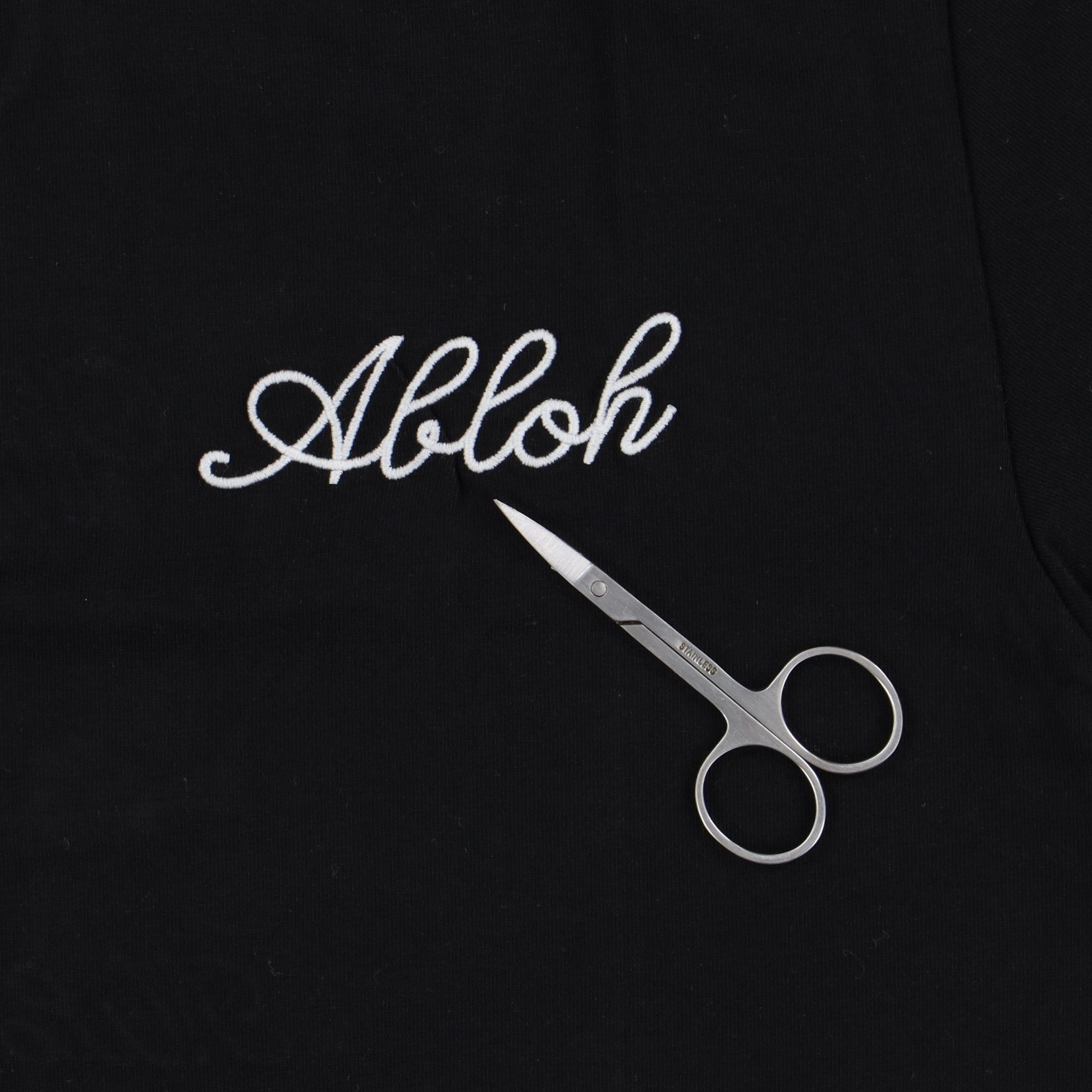 Off-White Black Embroidered Abloh Logo T-Shirt Size US M / EU 48-50 / 2 - 3 Thumbnail