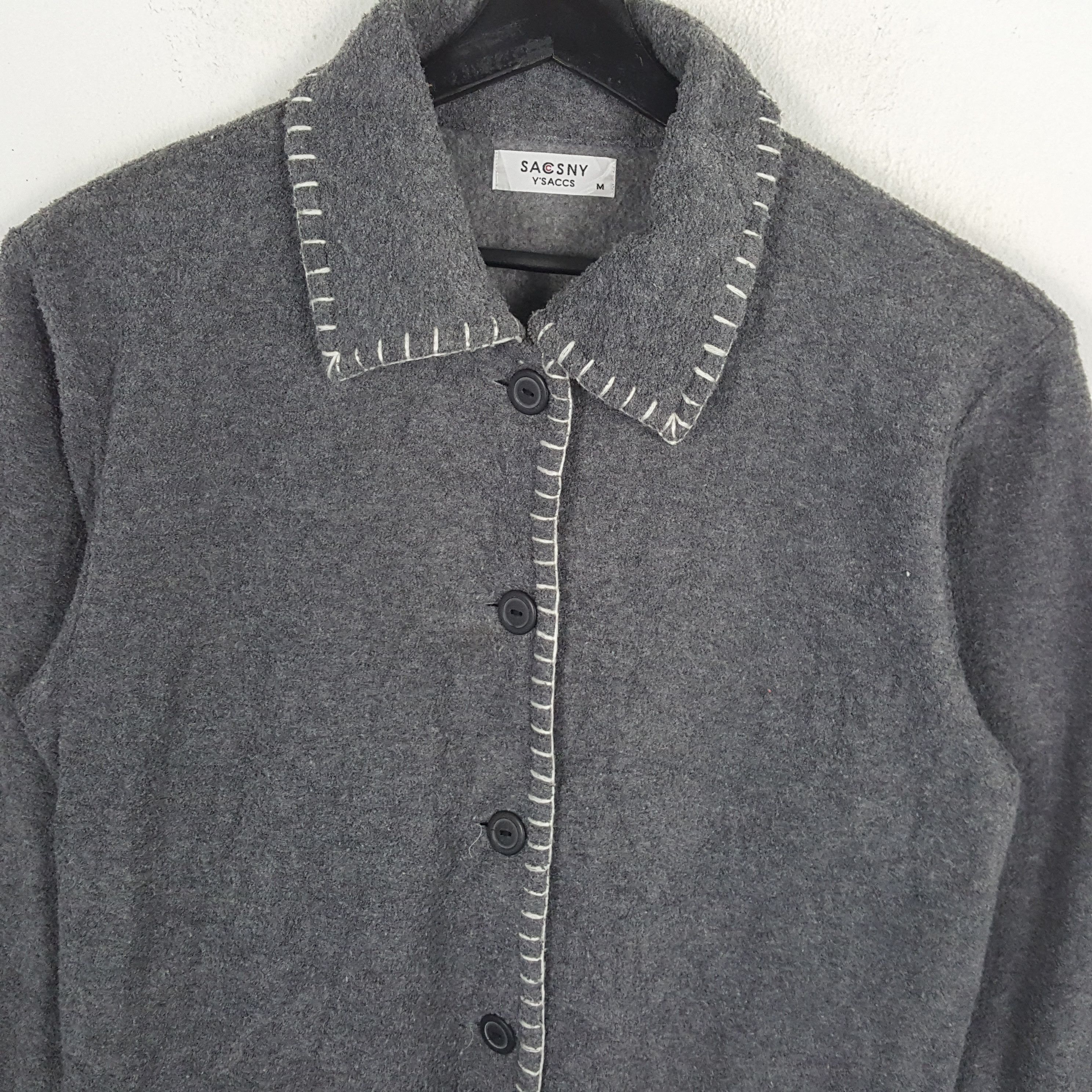 Yohji Yamamoto Y'SACCS YOHJI YAMAMOTO Designer Brand Custom Sweater Jacket Size US M / EU 48-50 / 2 - 4 Thumbnail