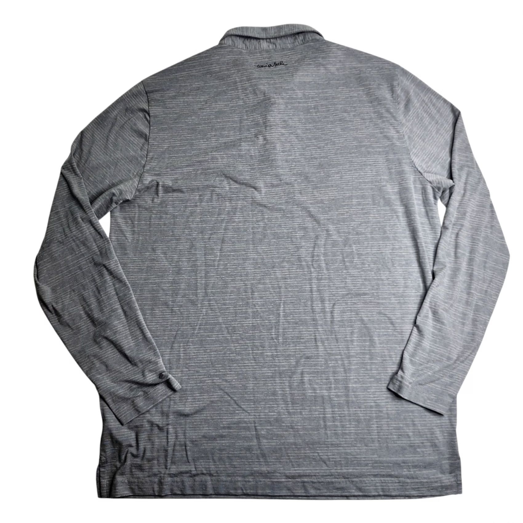 TravisMathew Travis Mathew Heater 2.0 Polo Shirt Long Sleeve Grey XL Men Size US XL / EU 56 / 4 - 2 Thumbnail