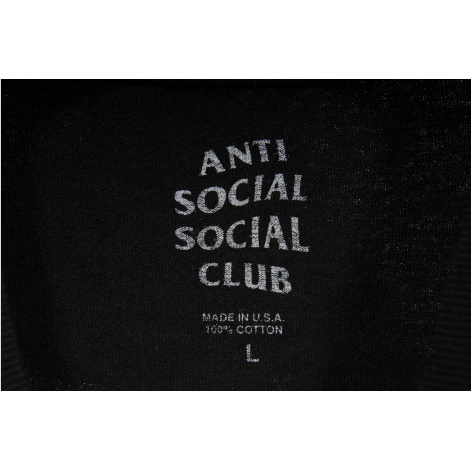 Anti Social Social Club Logo T Shirt Black Multi Color Size US L / EU 52-54 / 3 - 7 Thumbnail