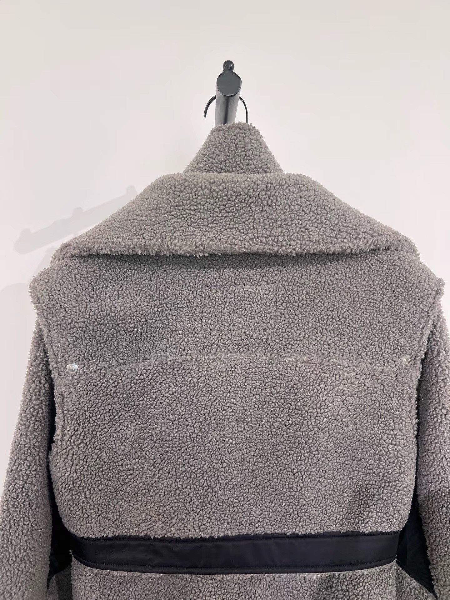 Heliot Emil Heliot Emil Layered Tech Fleece Short Jacket K35 Size XS / US 0-2 / IT 36-38 - 4 Thumbnail