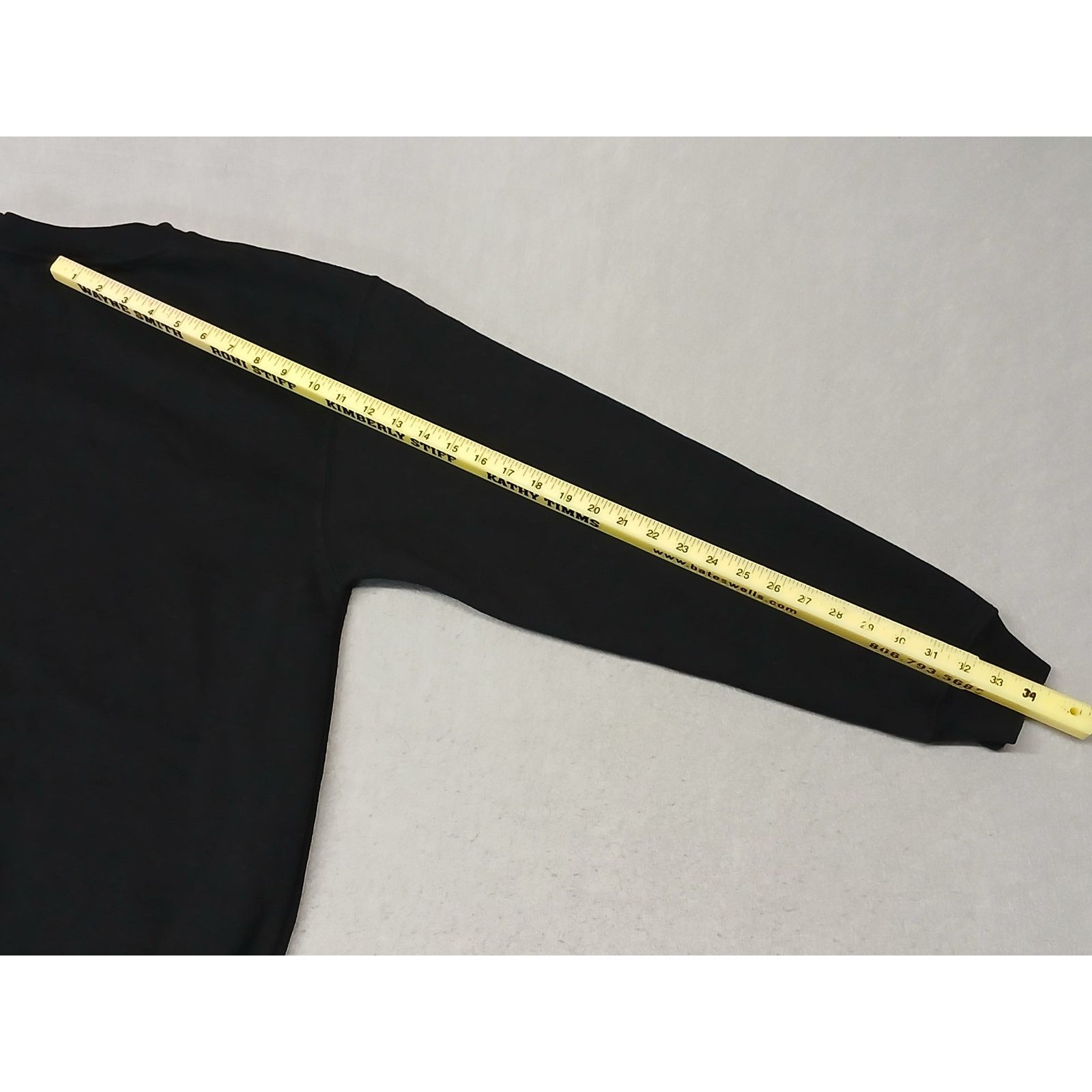 Other Bayside (Large) Adult's Black Crew Neck Pullover Sweatshirt Size US L / EU 52-54 / 3 - 6 Thumbnail