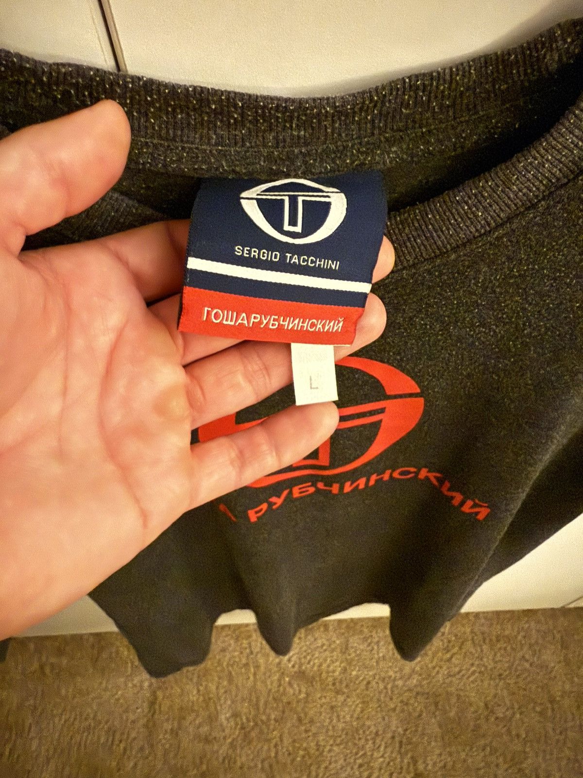 Gosha Rubchinskiy × Sergio Tacchini Gosha Rubchinskiy x Sergio Tacchini T-Shirt Size US L / EU 52-54 / 3 - 2 Thumbnail