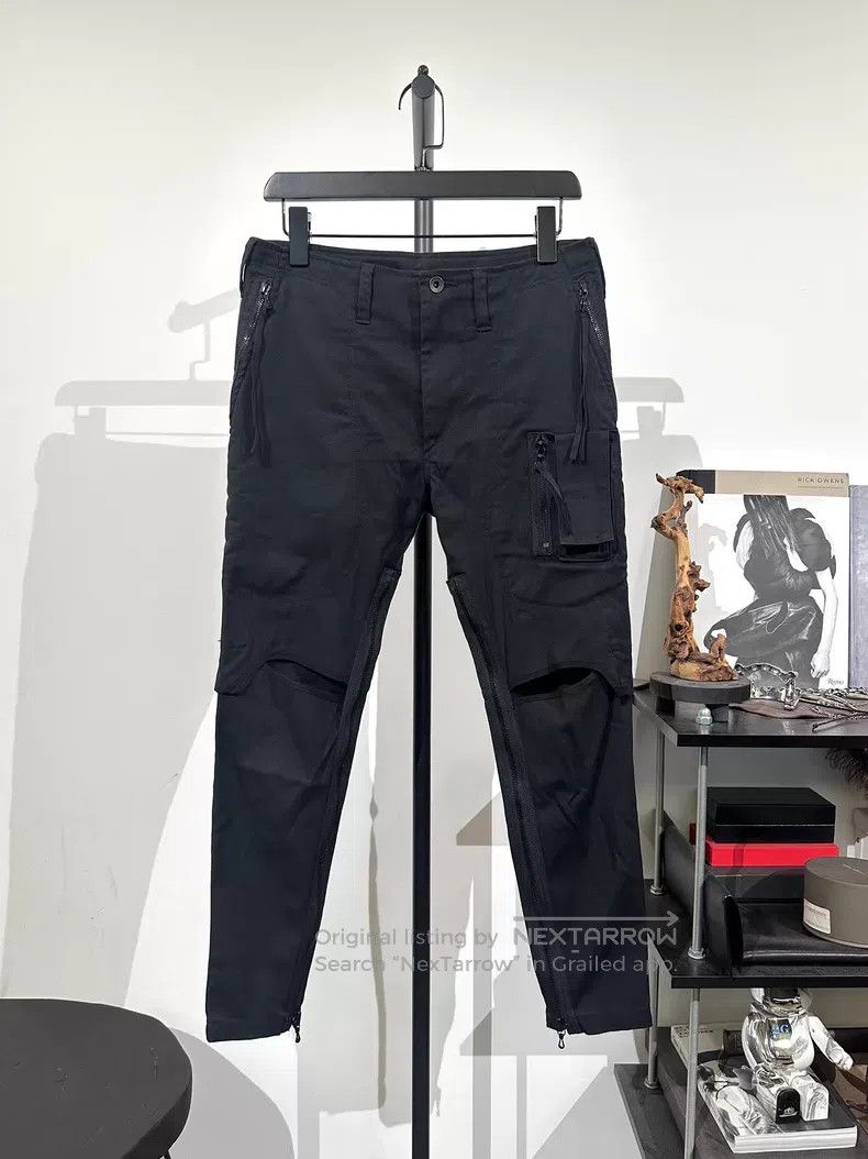 Julius Julius Size 1 7 Multi-Zip Cargo Pants| Size US 36 / EU 52 - 1 Thumbnail
