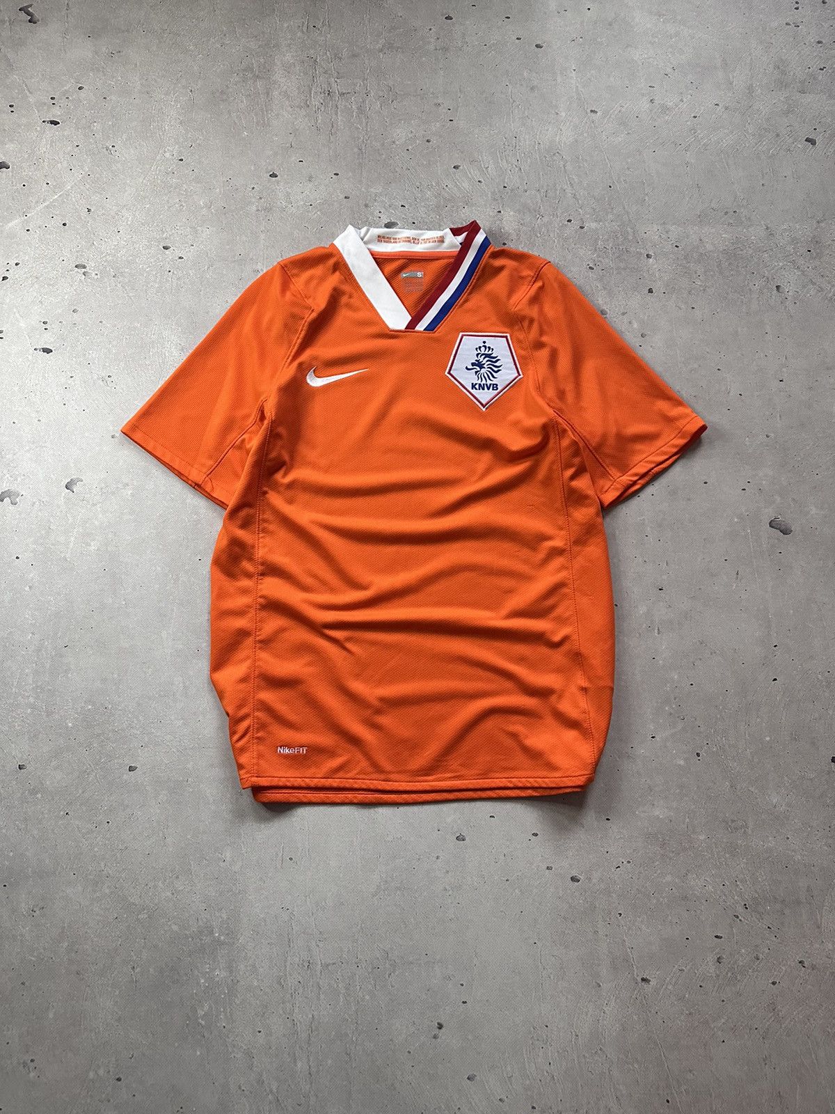 Nike × Vintage Netherlands Vintage Jersey 2008-09 Home Football Shirt Size US S / EU 44-46 / 1 - 1 Thumbnail