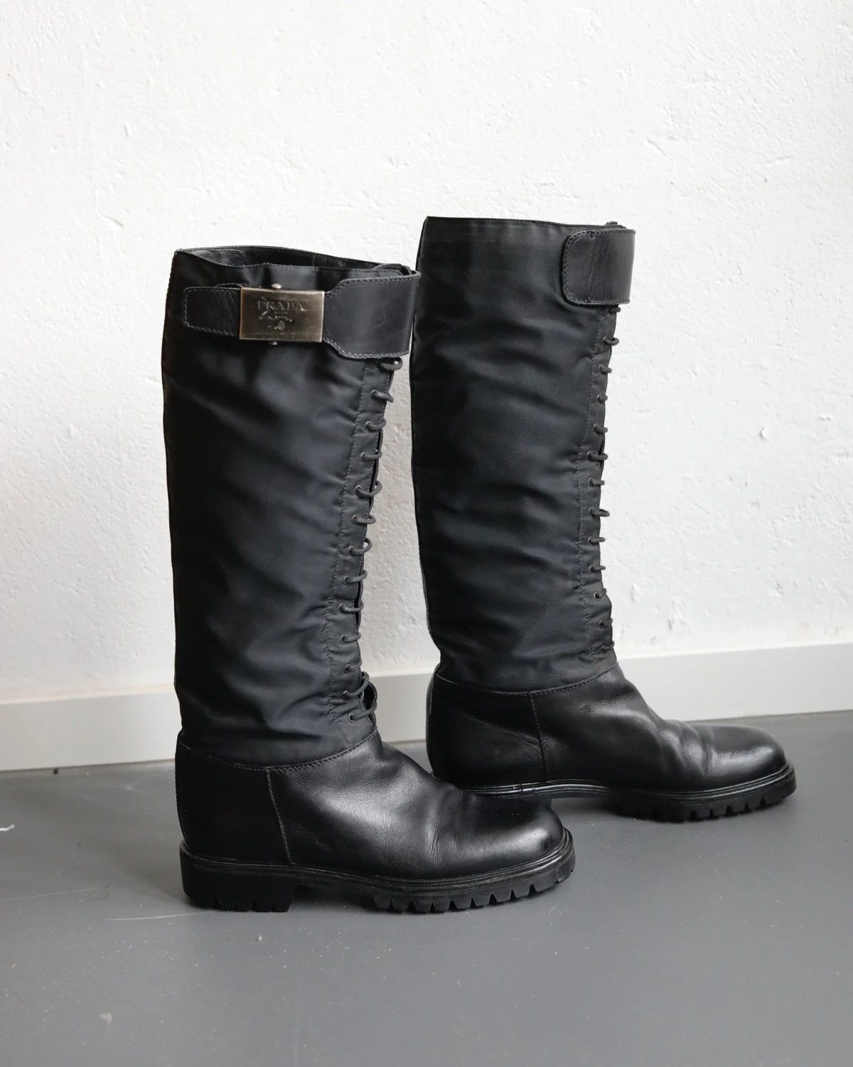 Prada FW1993 Prada Runway Boots Size US 9 / IT 39 - 1 Thumbnail