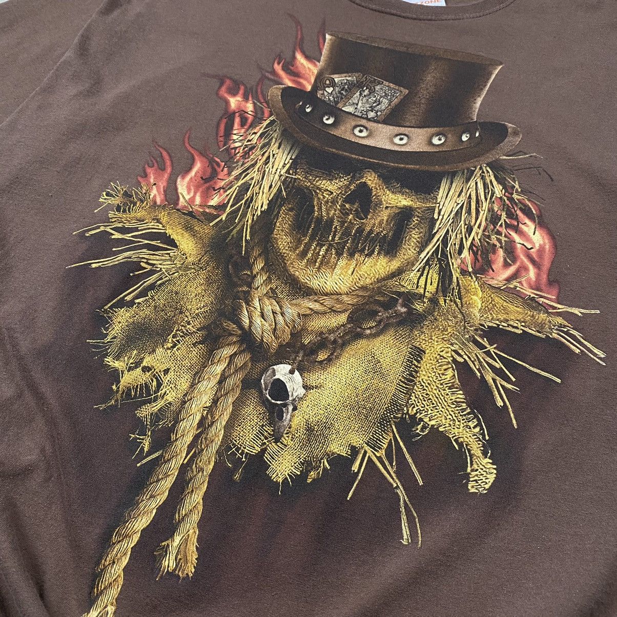 Other y2k Happy Halloween Skulls Photoprint Tee Size US XL / EU 56 / 4 - 2 Thumbnail