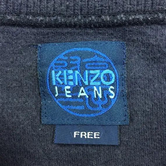 Kenzo Vtg KENZO PARIS JEANS Floral Crewneck Sweatshirt Pullover Size M / US 6-8 / IT 42-44 - 7 Thumbnail