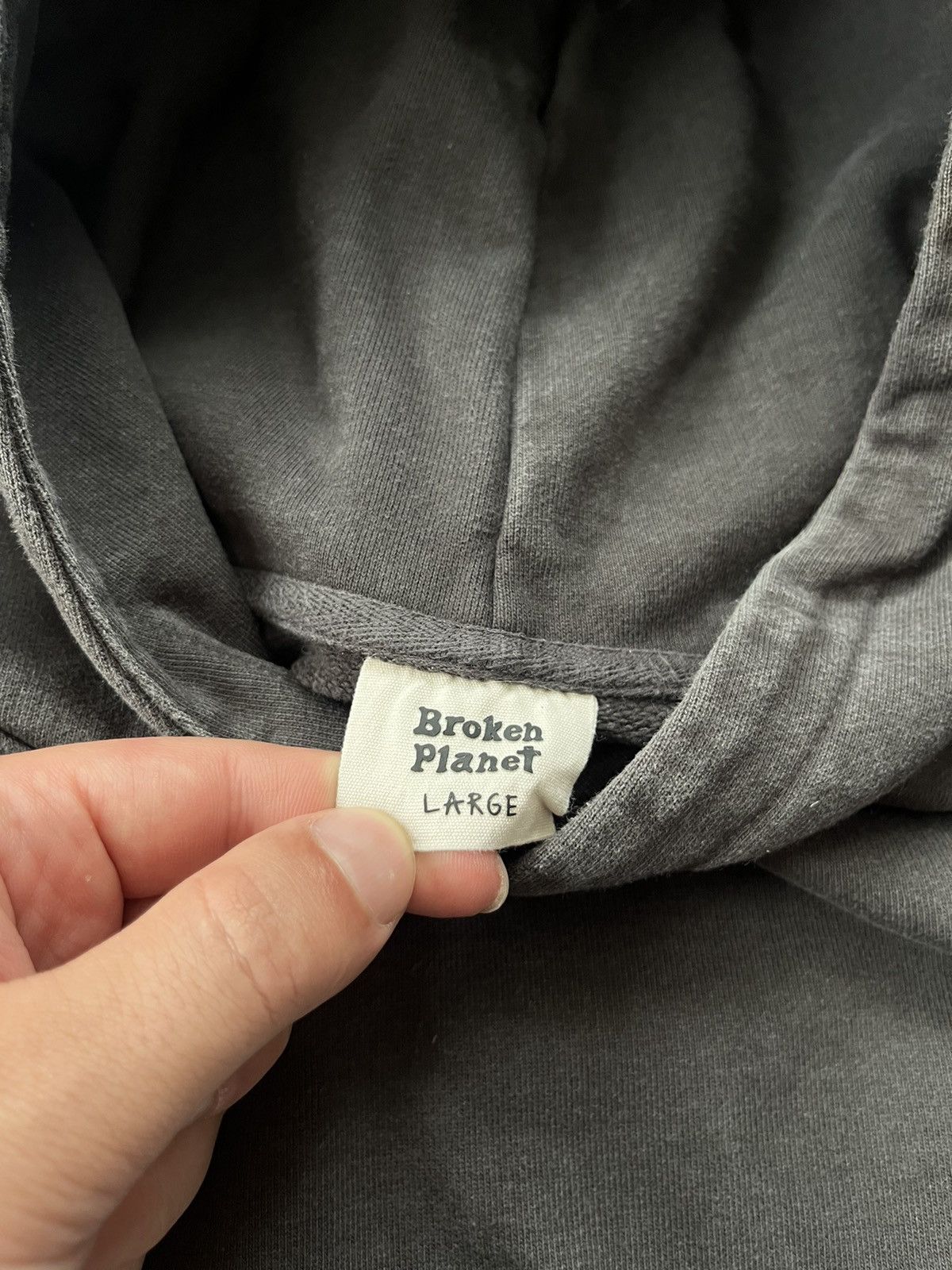 Broken Planet Broken Planet ‘Tripped in time ,no way back’ print Hoodie Size US L / EU 52-54 / 3 - 15 Thumbnail