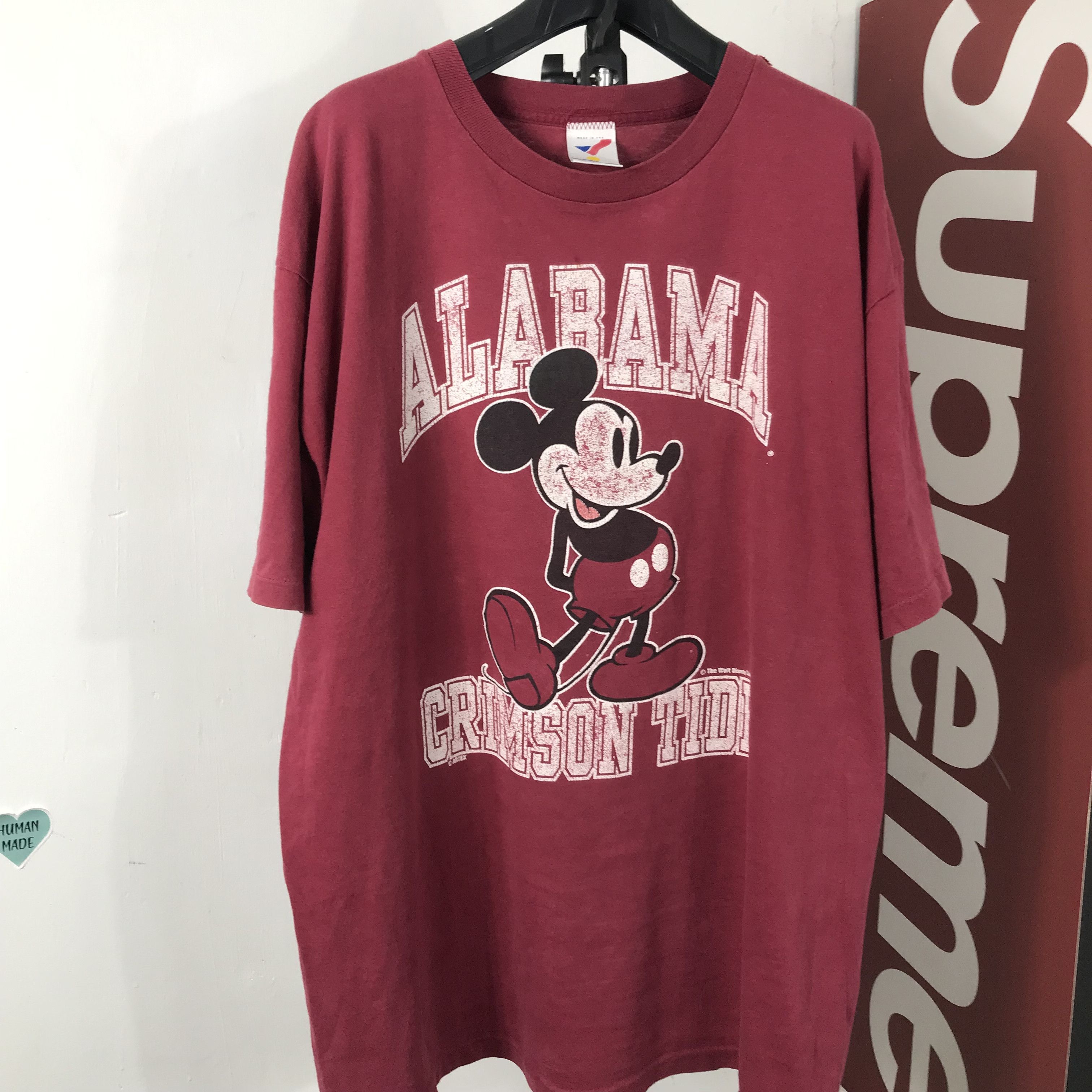 Disney Rare 80s florida mickey mouse Disney tshirt single stitch Size US XL / EU 56 / 4 - 2 Thumbnail