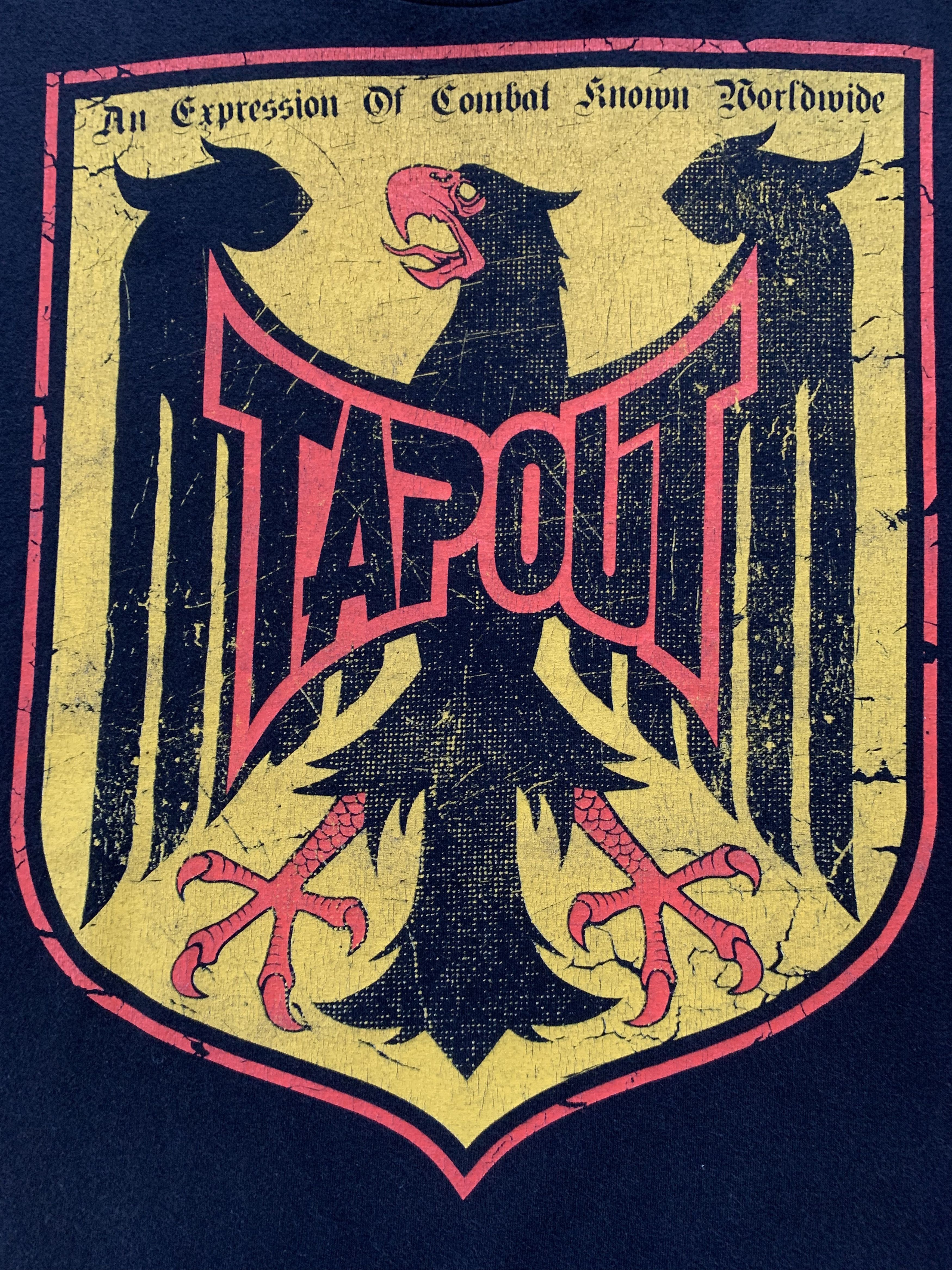 Tapout × Vintage Rare Tapout Vintage Overprint T Shirt Size US XXL / EU 58 / 5 - 5 Thumbnail