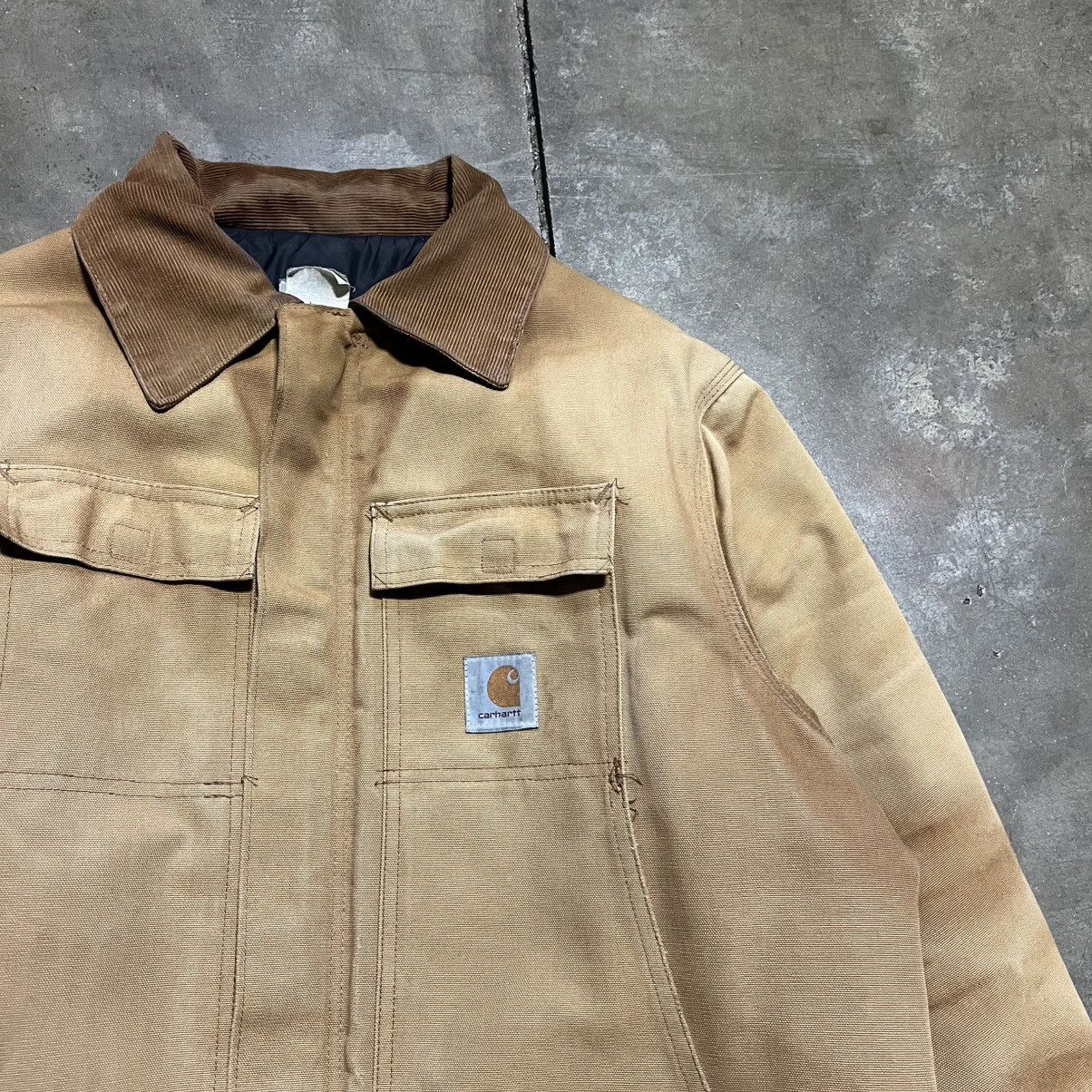 Vintage 90s Carhartt Arctic Jacket Chore Barn Coat Corduroy main image 4