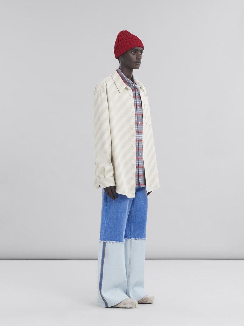 Marni o1w1db10526 Denime Bottoms in Blue Size US 32 / EU 48 - 5 Thumbnail