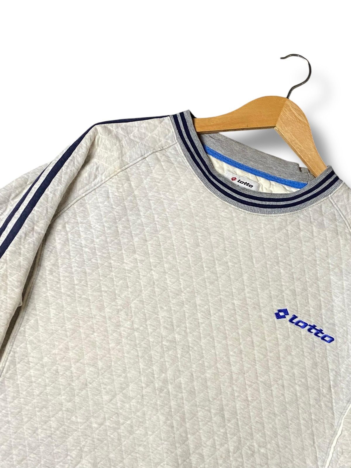 Japanese Brand × Lotto Sport × Vintage LOTTO SPORT Crewneck Pullover Sweater (120) Size US S / EU 44-46 / 1 - 5 Thumbnail