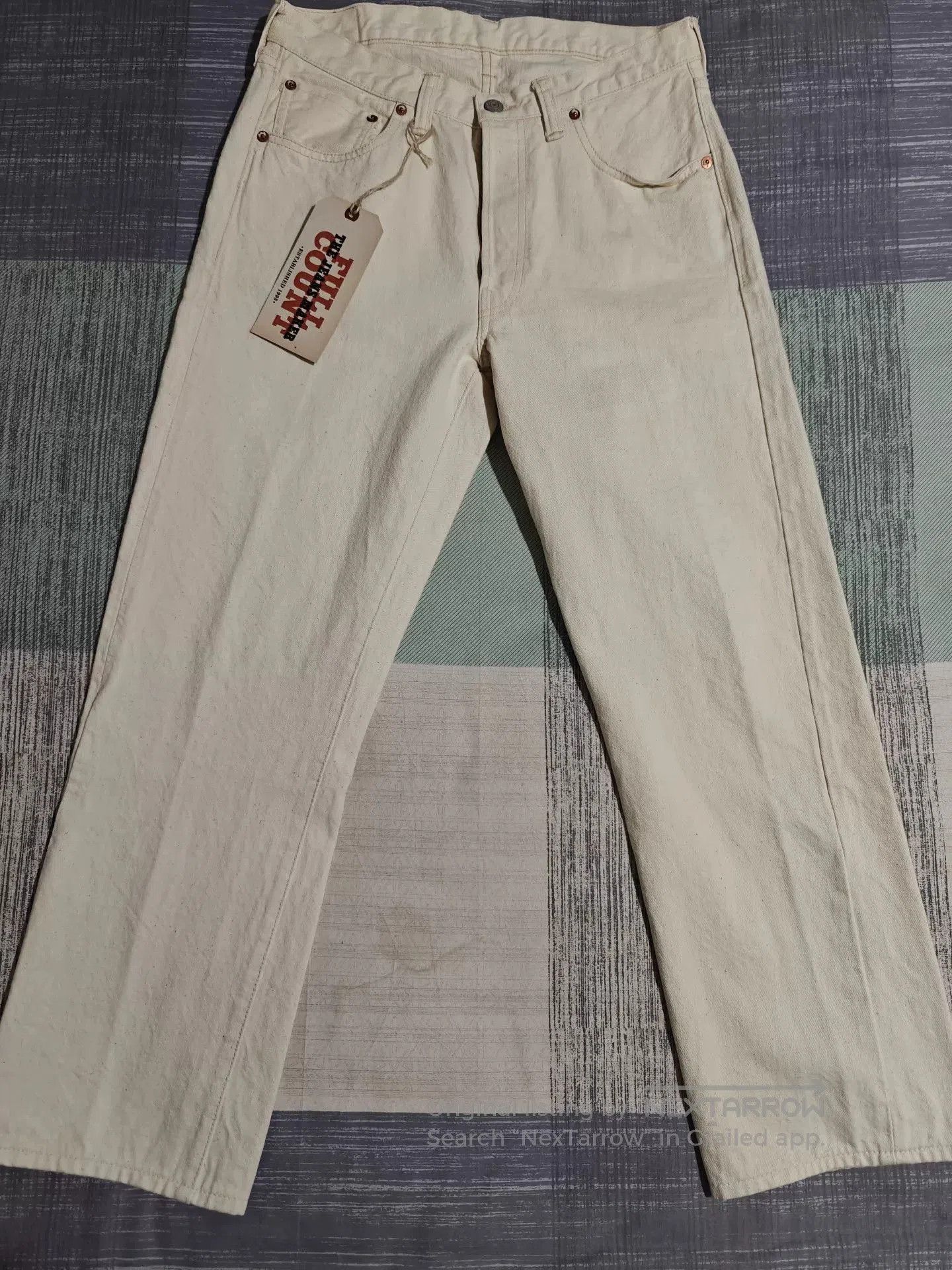 Full Count & Co. FULLCOUNT 1101EC 13oz Regular Straight Jeans. Size US 30 / EU 46 - 2 Thumbnail