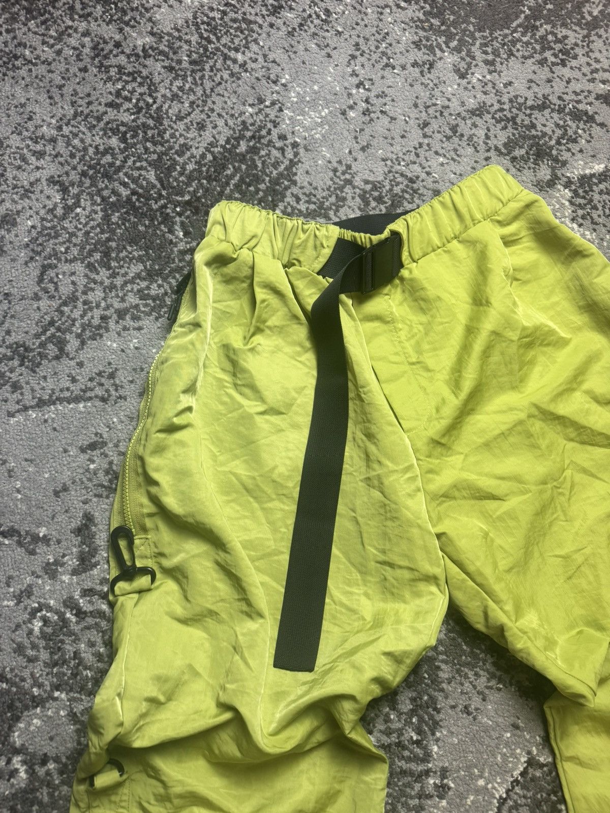 If Six Was Nine × Japanese Brand Nylon Metal Regular Baggy Archival Owens Style Pants Size US 33 - 3 Thumbnail