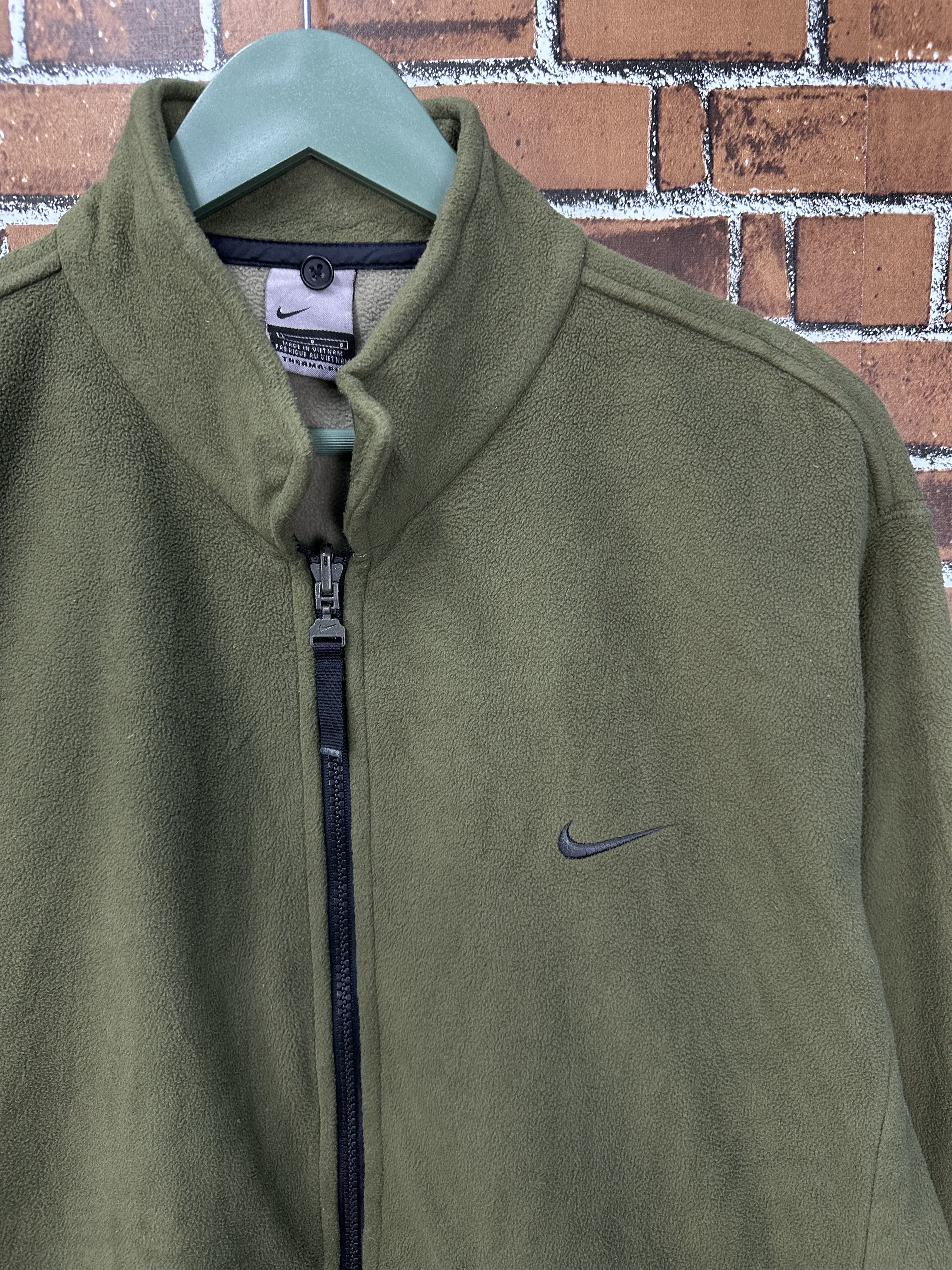 Nike Vintage Nike Tech Thema-Fit Fleece Jacket Z366 Size US L / EU 52-54 / 3 - 2 Thumbnail
