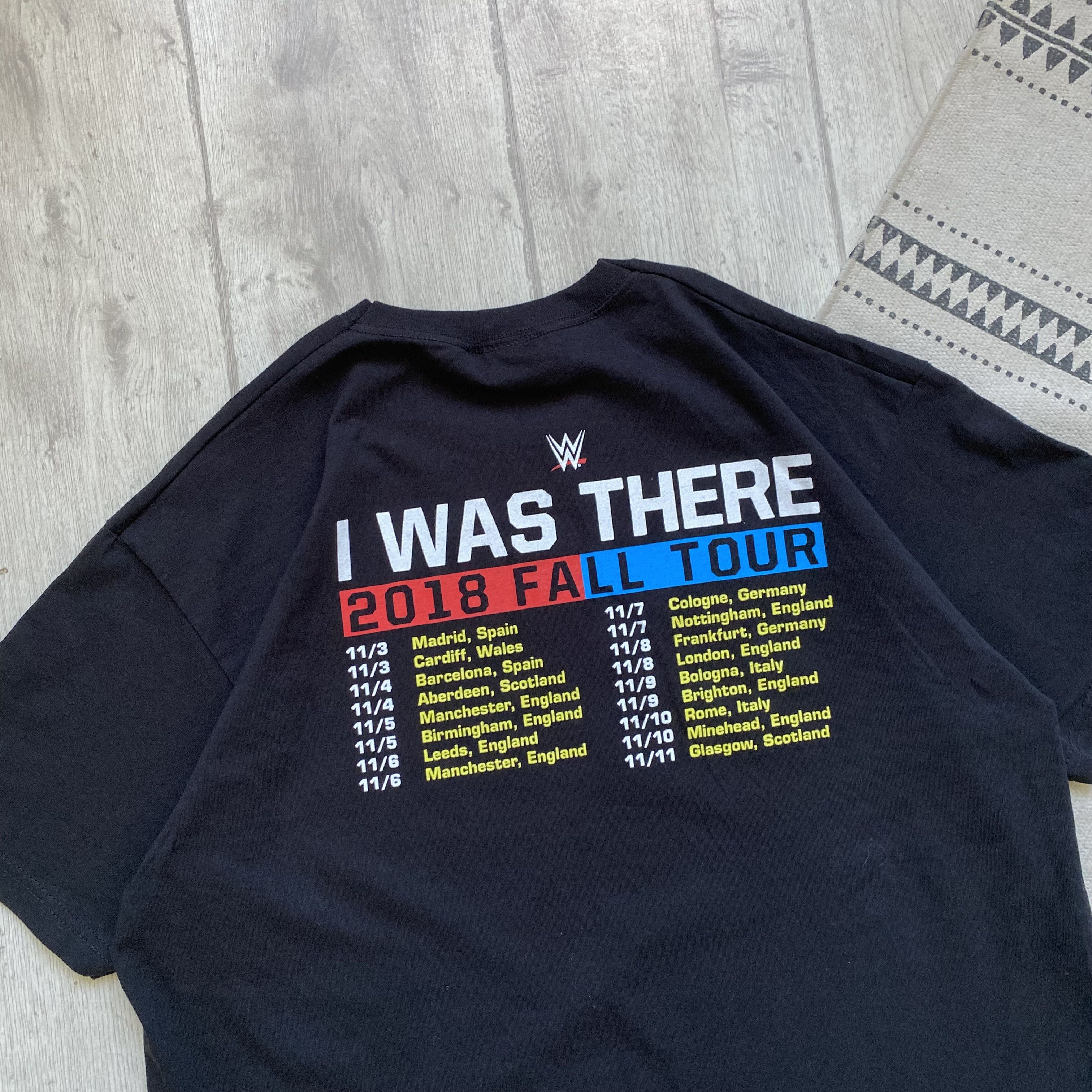 WWE WWF WWE tour Tee Wrestling John Cena Triple H CM Punk Size US XL / EU 56 / 4 - 8 Thumbnail