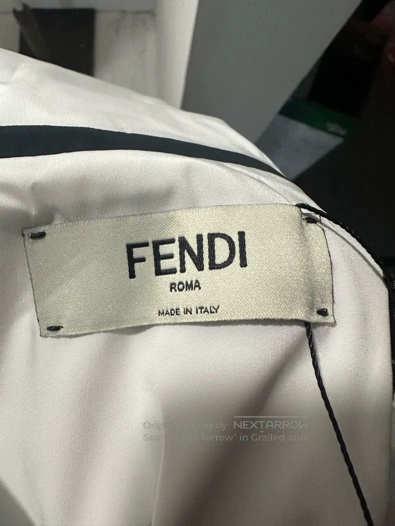 Fendi Fendi California Series Hand-Drawn Drawstring Windbreaker Size XS / US 0-2 / IT 36-38 - 4 Thumbnail