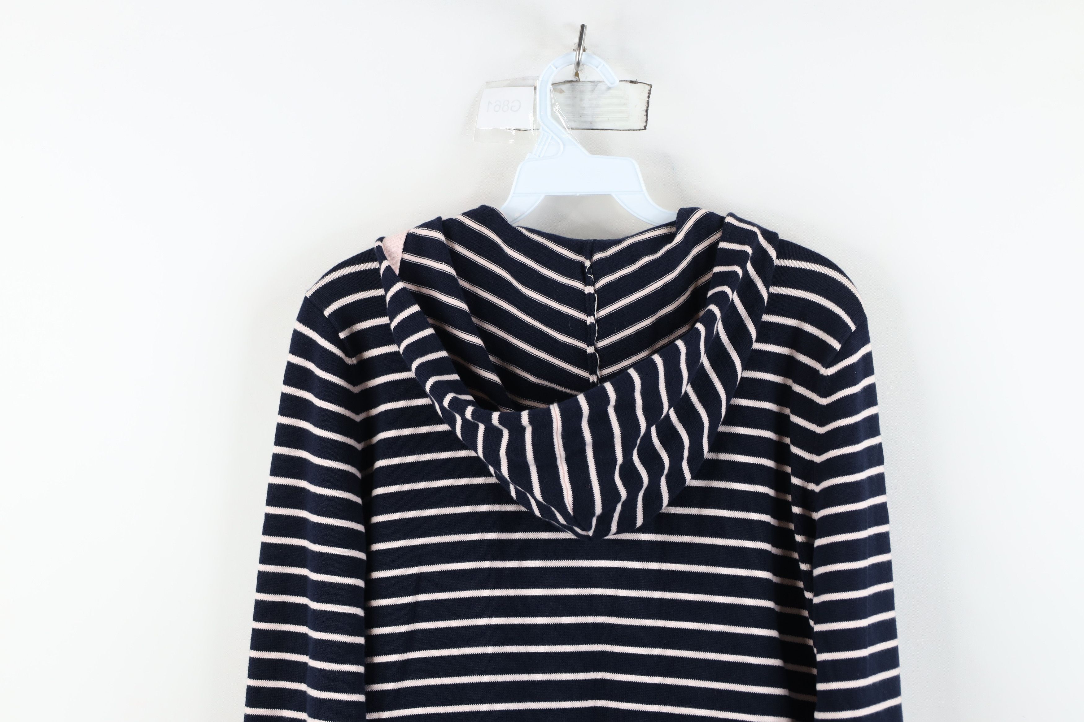 Ralph Lauren Vintage 90s Ralph Lauren Crest Knit Zip Hoodie Sweater Size S / US 4 / IT 40 - 12 Thumbnail