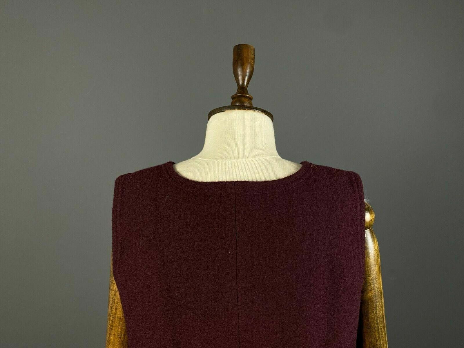 Designer Vintage Deerberg by Oska Red Bordo Sweater Size 38 / 40 Size M / US 6-8 / IT 42-44 - 7 Thumbnail