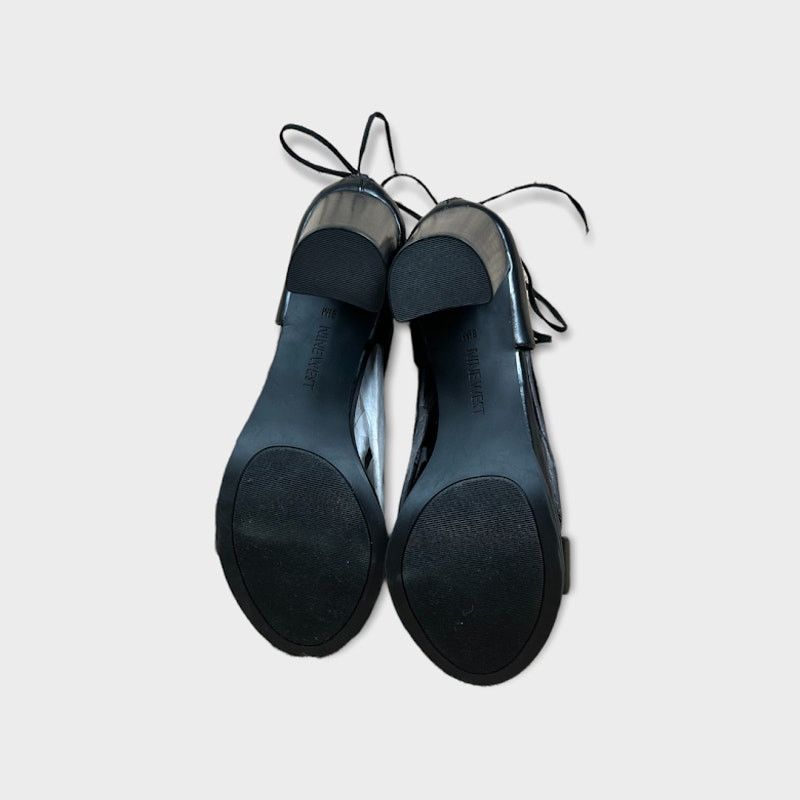 Nine West Nine West | Women's PUNTON Heeled Sandal Lace-Up | NWOT Size US 8.5 / IT 38.5 - 11 Thumbnail