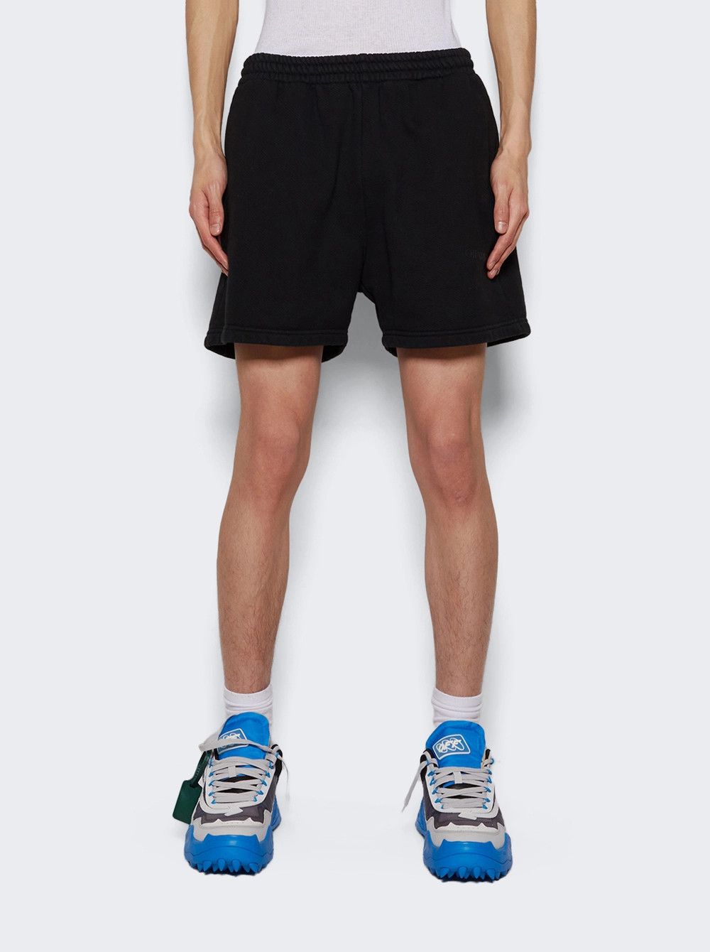 Off-White o1gr1nt0425 Bookish Laund Summer Sweatshorts in Black Size US 32 / EU 48 - 3 Thumbnail