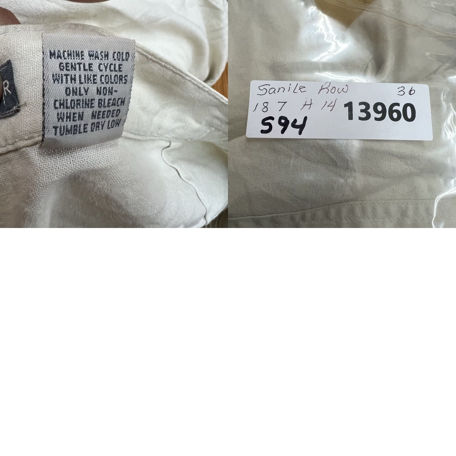 Vintage Savlle Row Casual Bermuda Shorts Mens Size 36 Beige 7-Inch Inseam Classic Fit Outdoor Travel Size US 36 / EU 52 - 8 Thumbnail