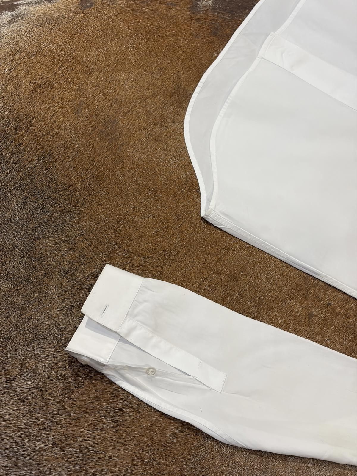 Dior Dior Slim-Fit Cotton Shirt with Contrast Collar Trim Size US S / EU 44-46 / 1 - 6 Thumbnail